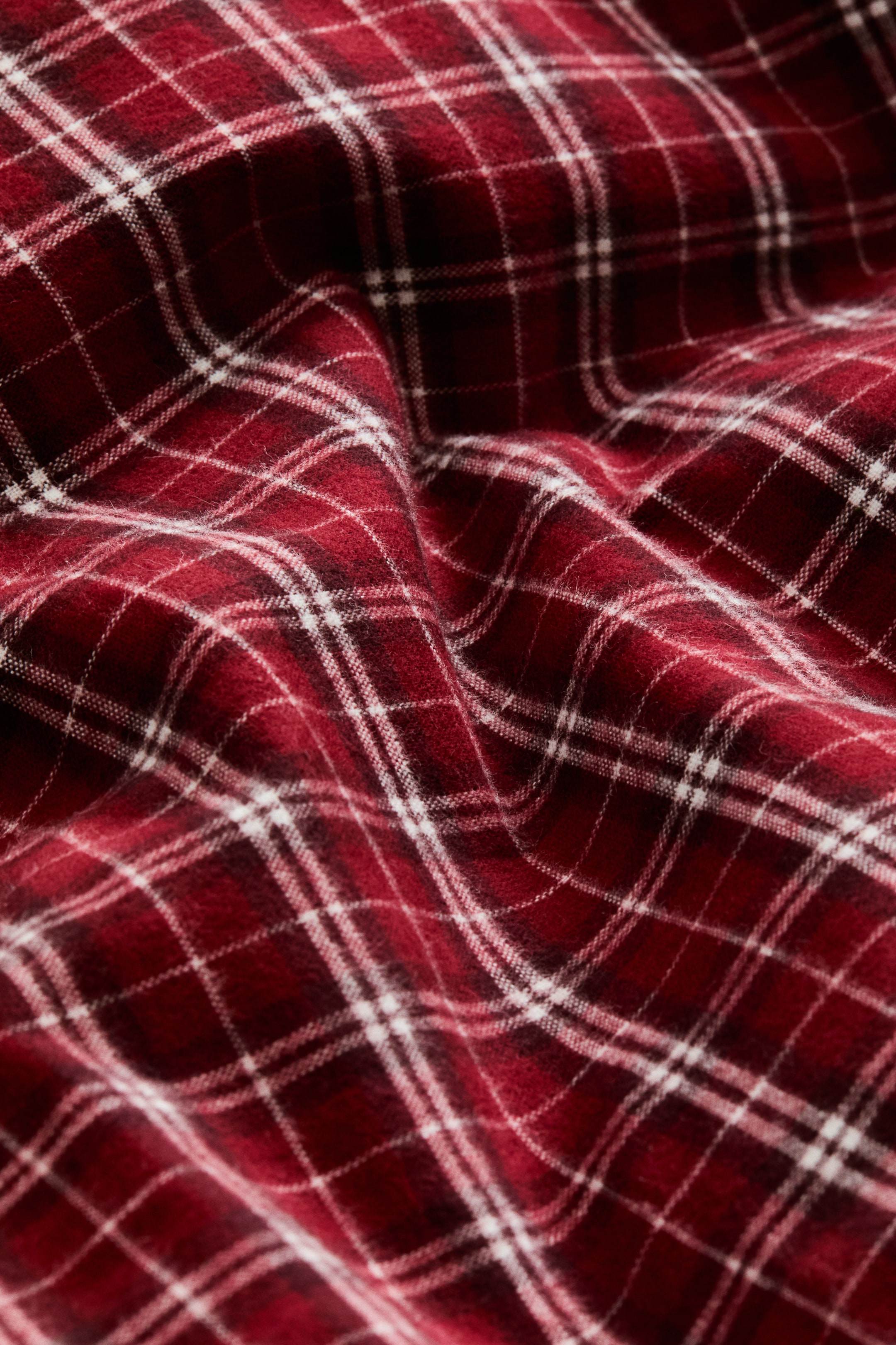 Ensemble couette lit double/très grand en flanelle