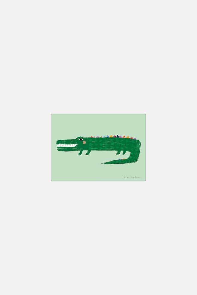 Wild Apple - Crocodile - Grøn/krokodille - 1