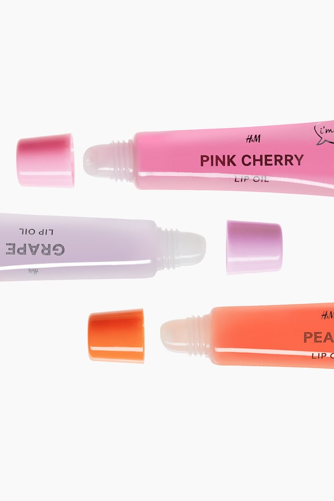 Flavoured lip oil - Peach/Pink - 2