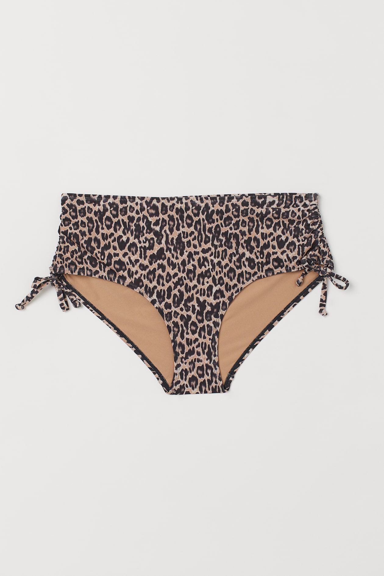 H&M+ Hipster Bikini Bottoms - High waist - Beige/leopard print - Ladies ...