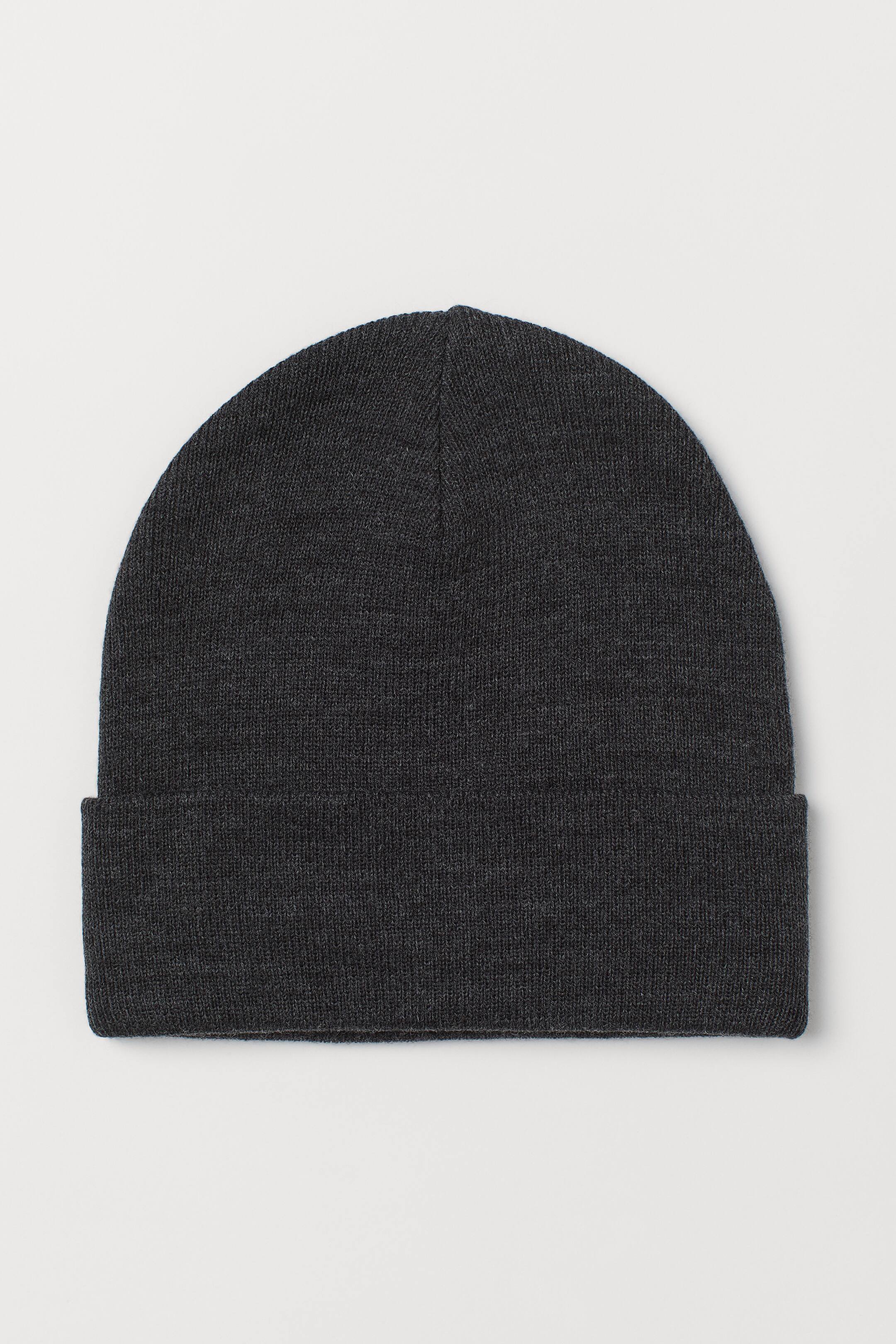 Größeres Bild ansehen: Jerseymütze - Dunkelgraumeliert - Men | H&M DE 1