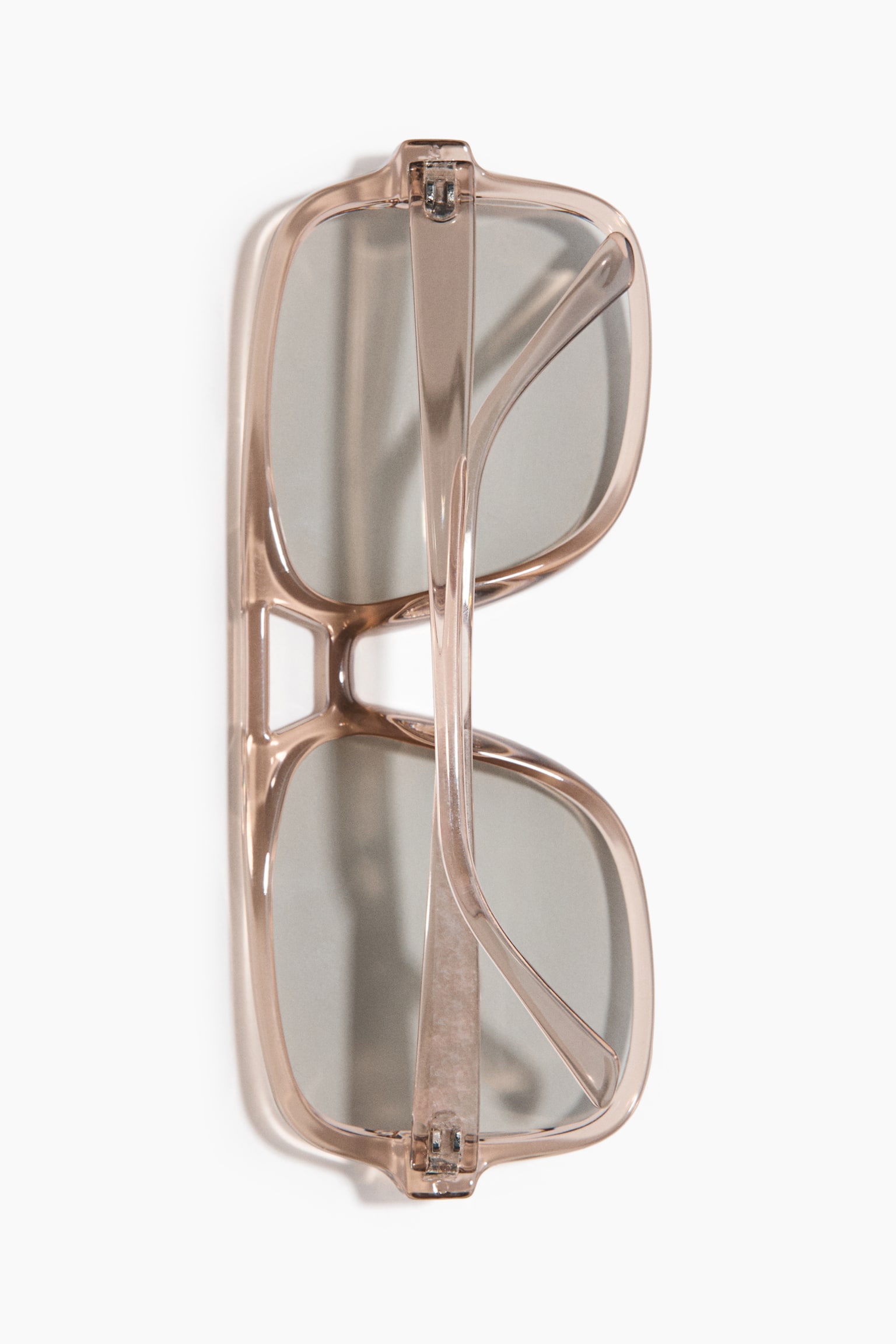 Aviator-style sunglasses - Beige/Grey/Black/Yellow - 3