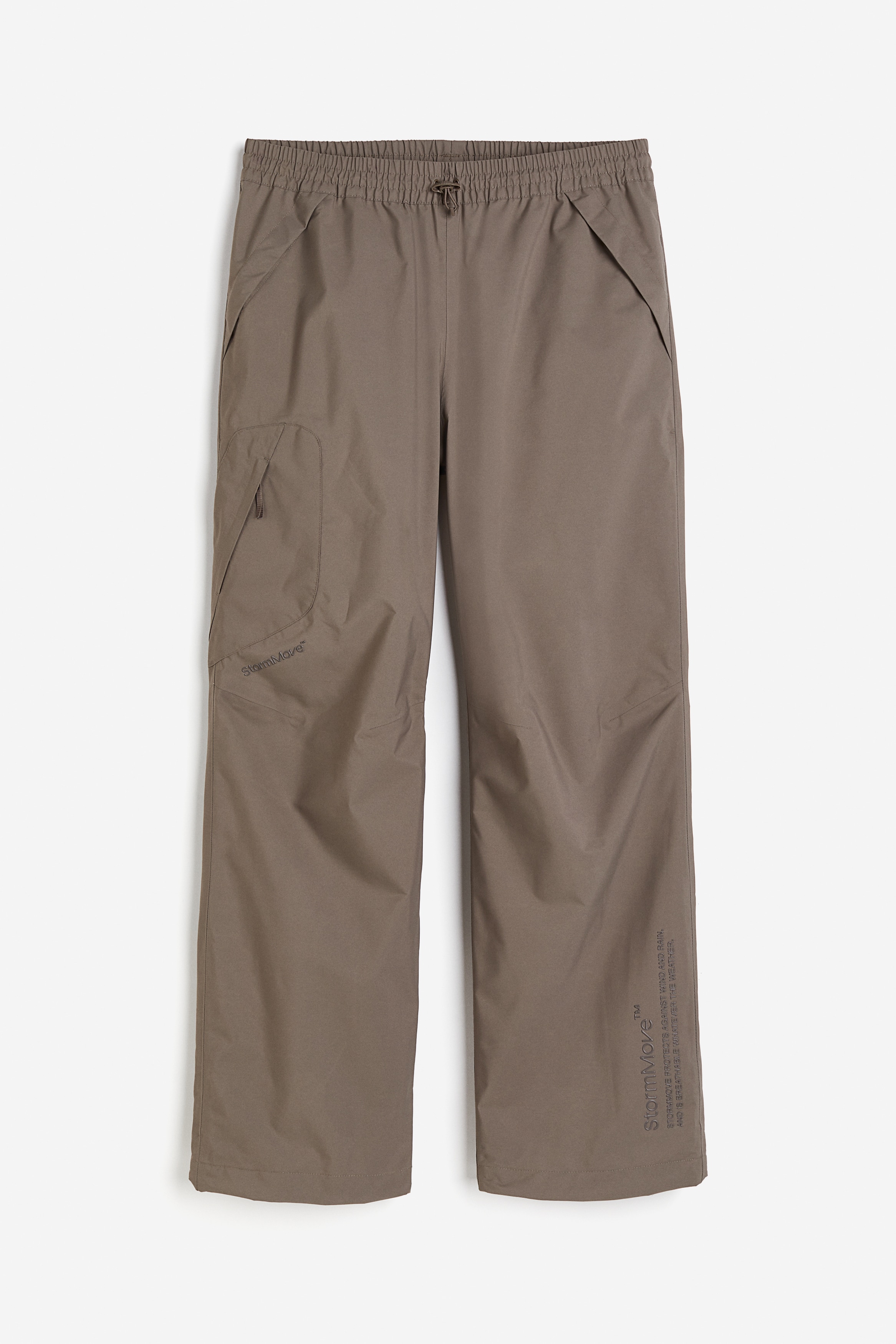 H&M Move - Miehet - Harmaanruskea Unisex-sadehousut StormMove - Size: XL