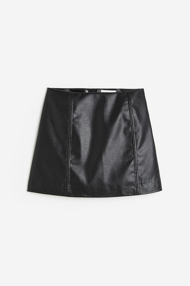Mini skirt - Black/Brown/Dogtooth-patterned/Light beige/Checked/Grey/Snakeskin-patterned - 2