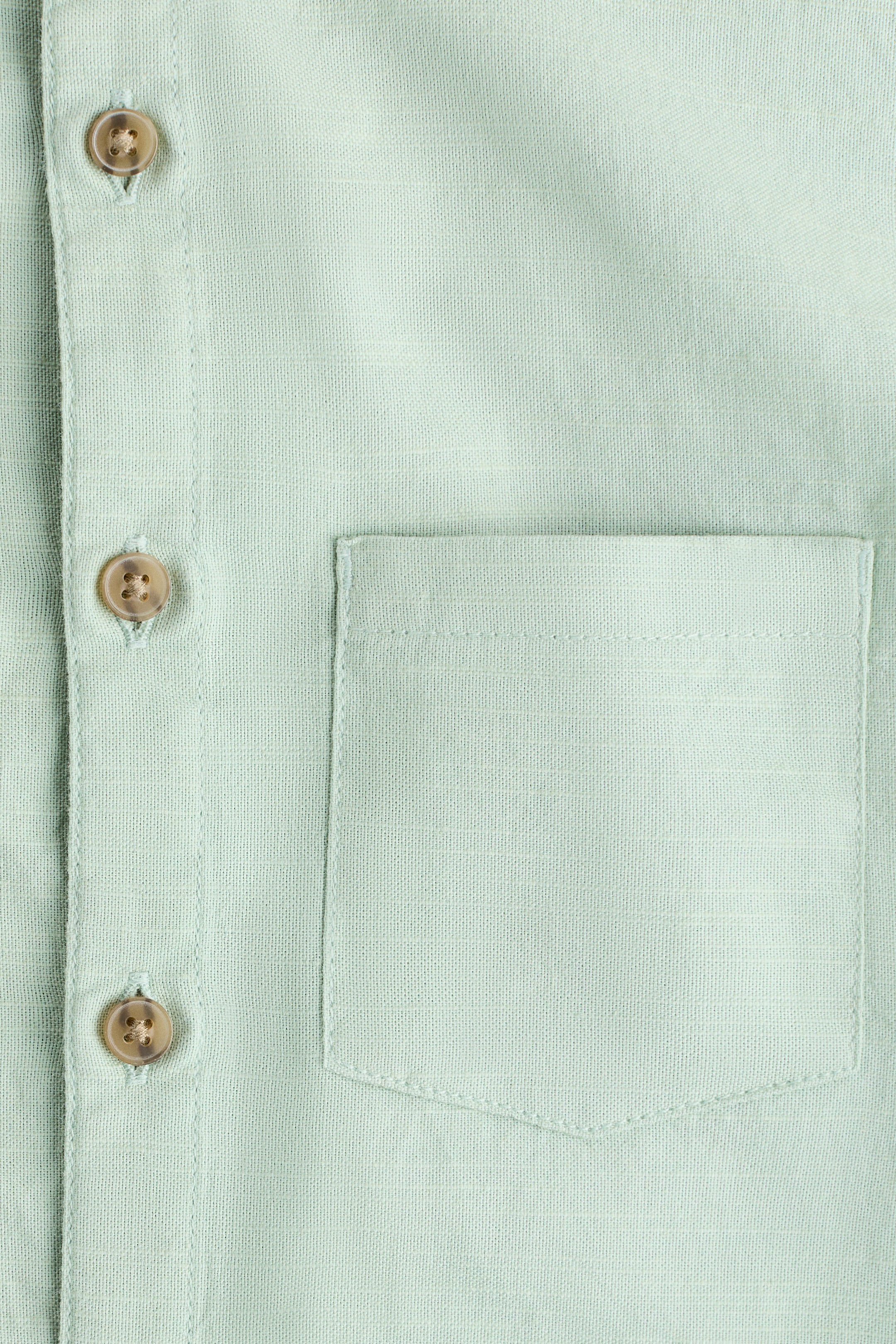 Chemise avec col sans rabat
