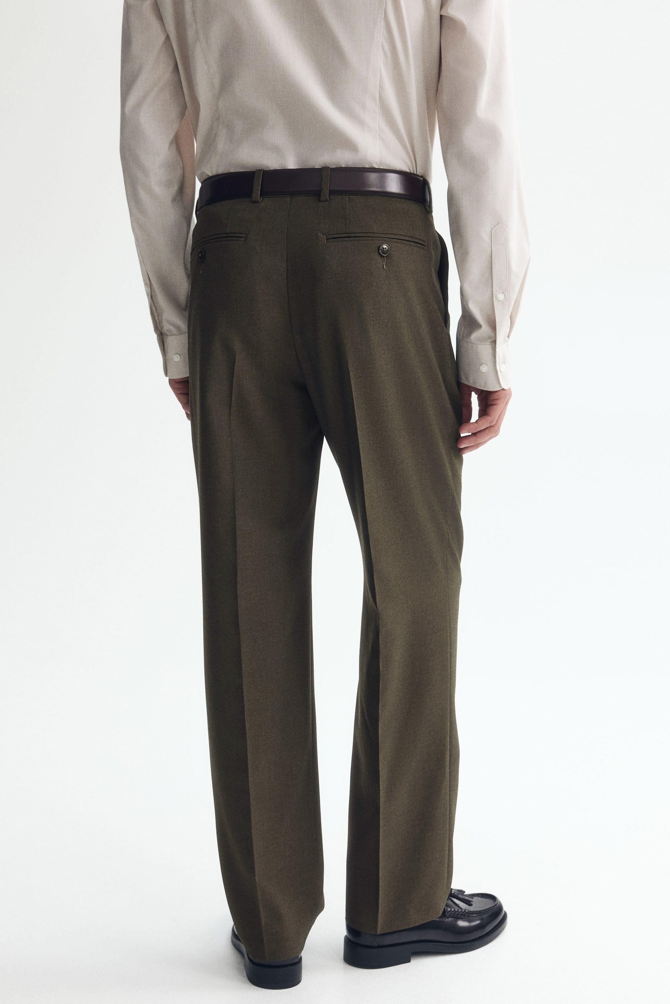 Regular-Fit Tailored Pants