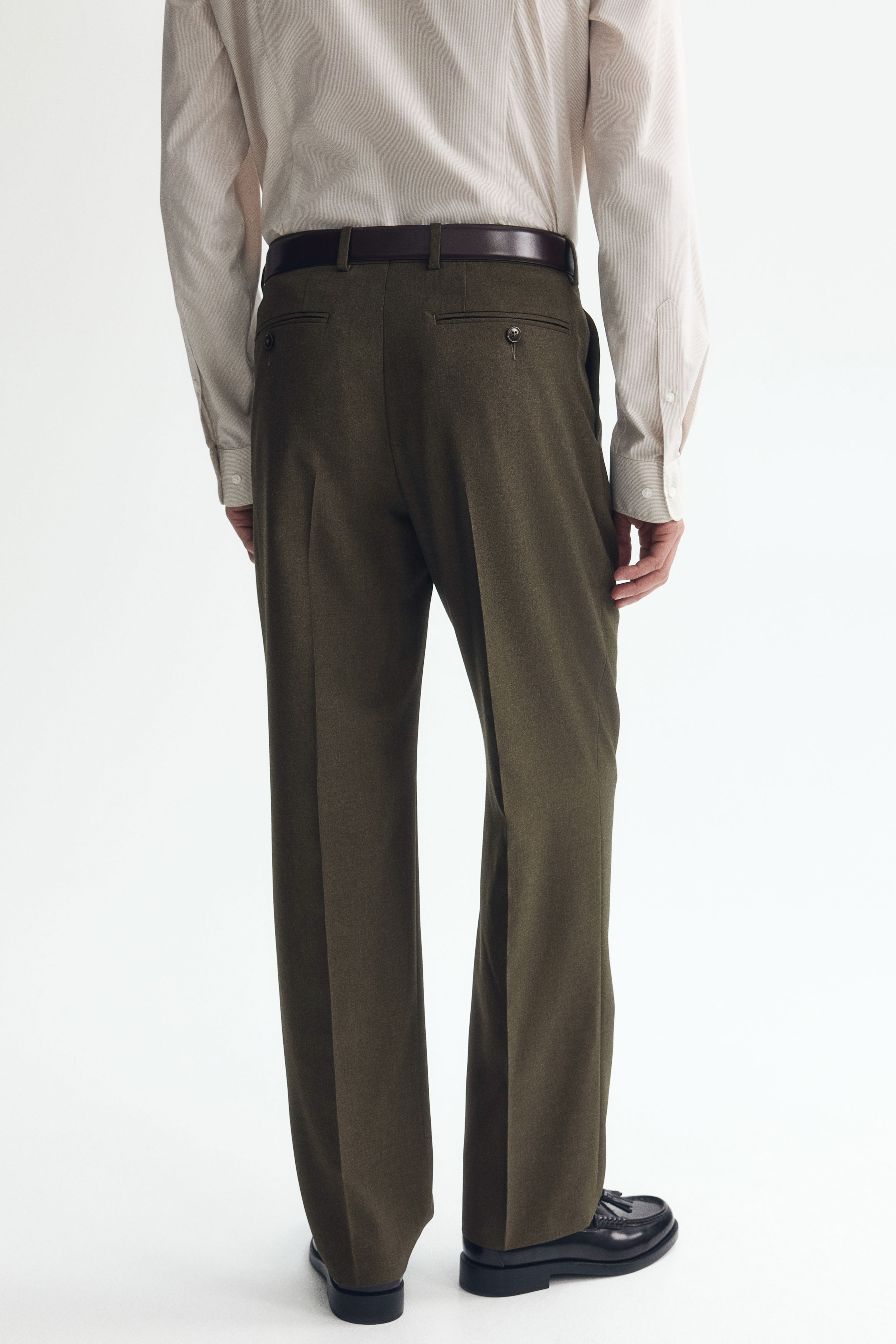 Regular-Fit Tailored Pants