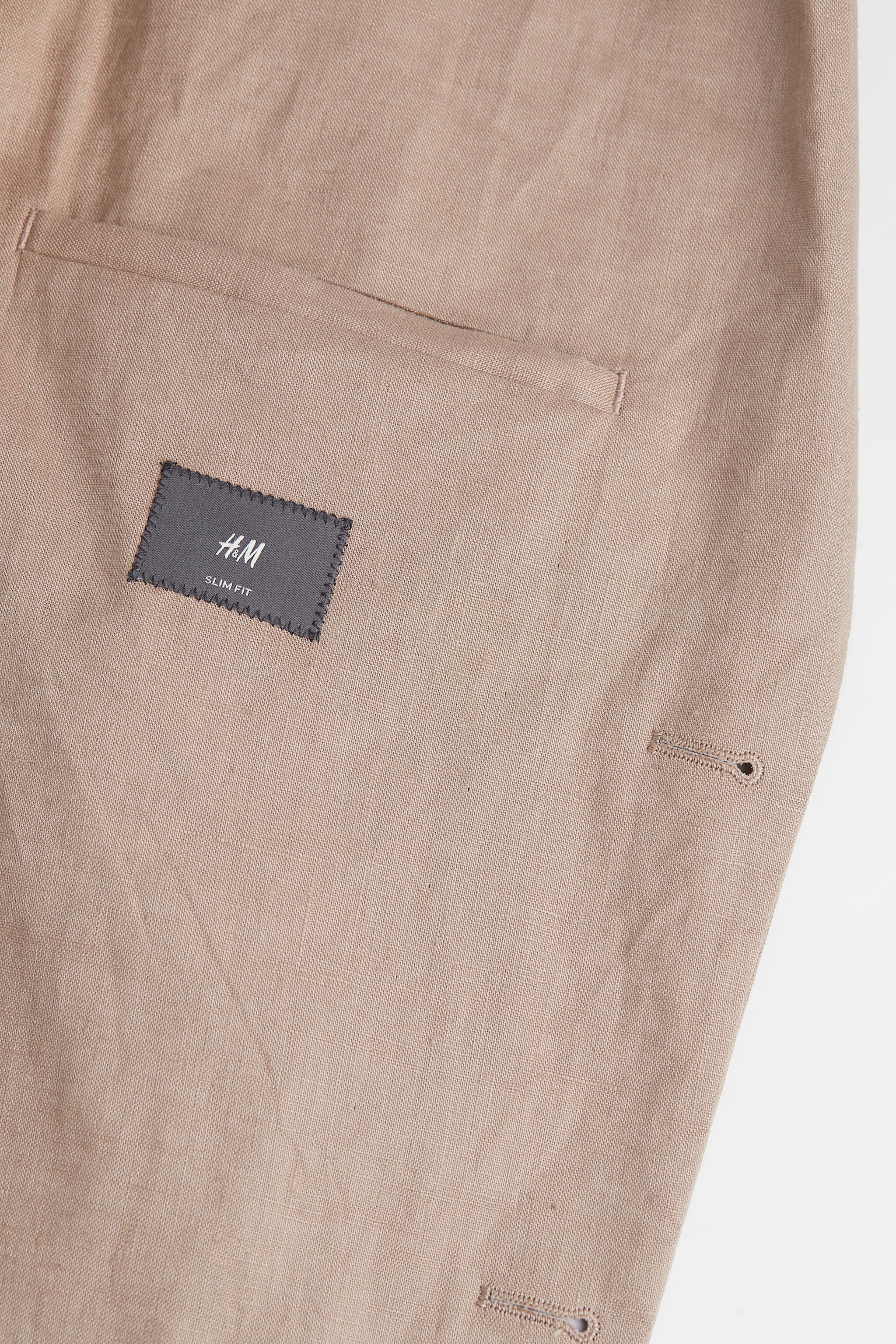 Slim Fit Linen jacket - Beige/Green/Light grey/Dark beige/Light beige/Sky blue - 3