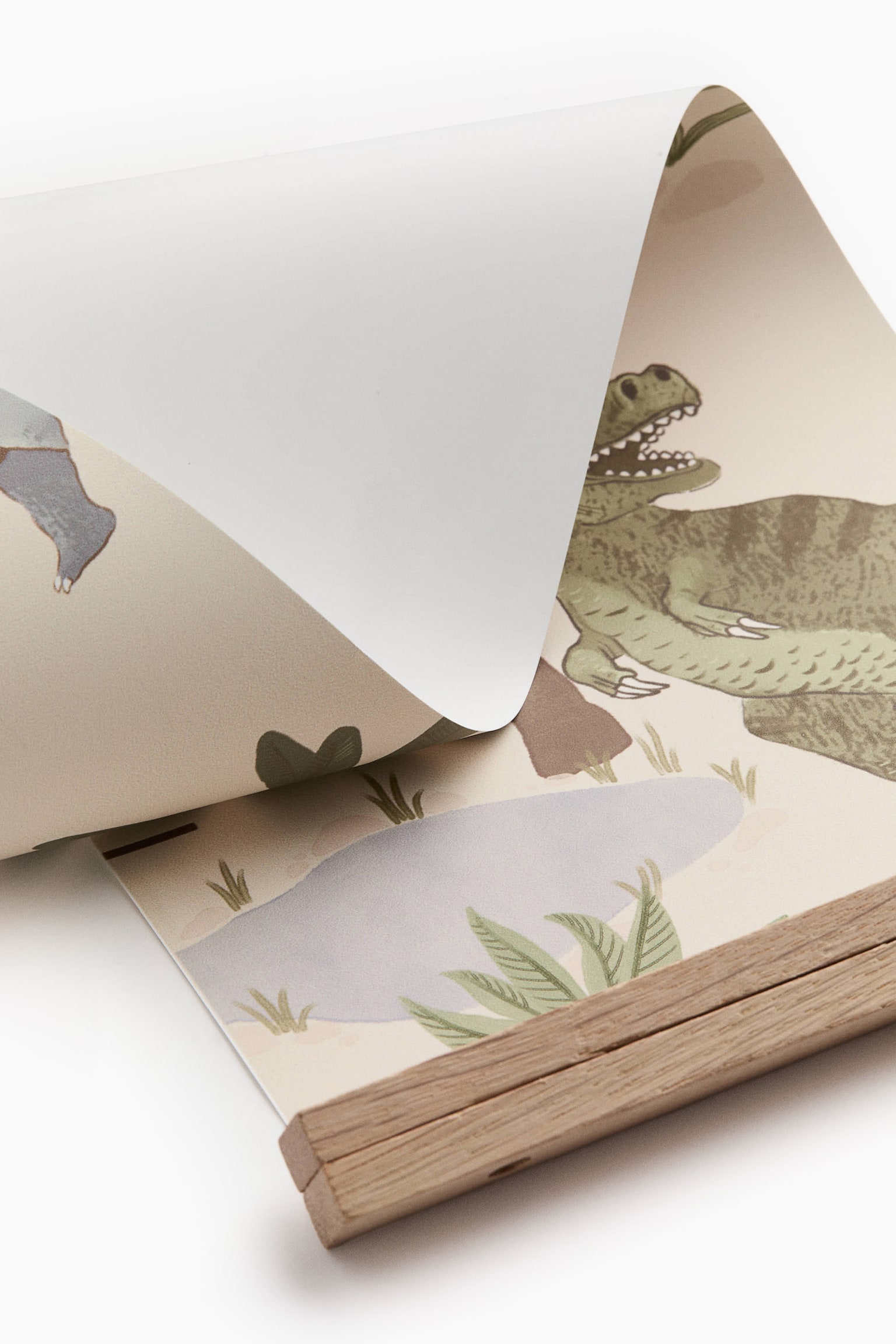 Height chart - Light beige/Dinosaurs/White/Giraffe - 2