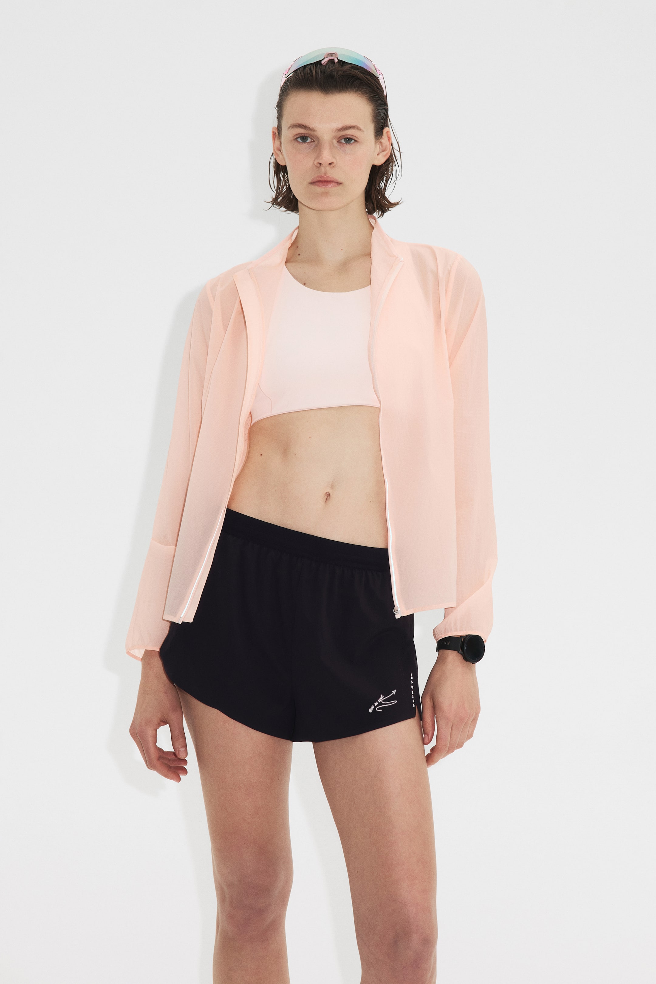 Женские шорты H&M Short Running Shorts with DryMove™ — фото 4