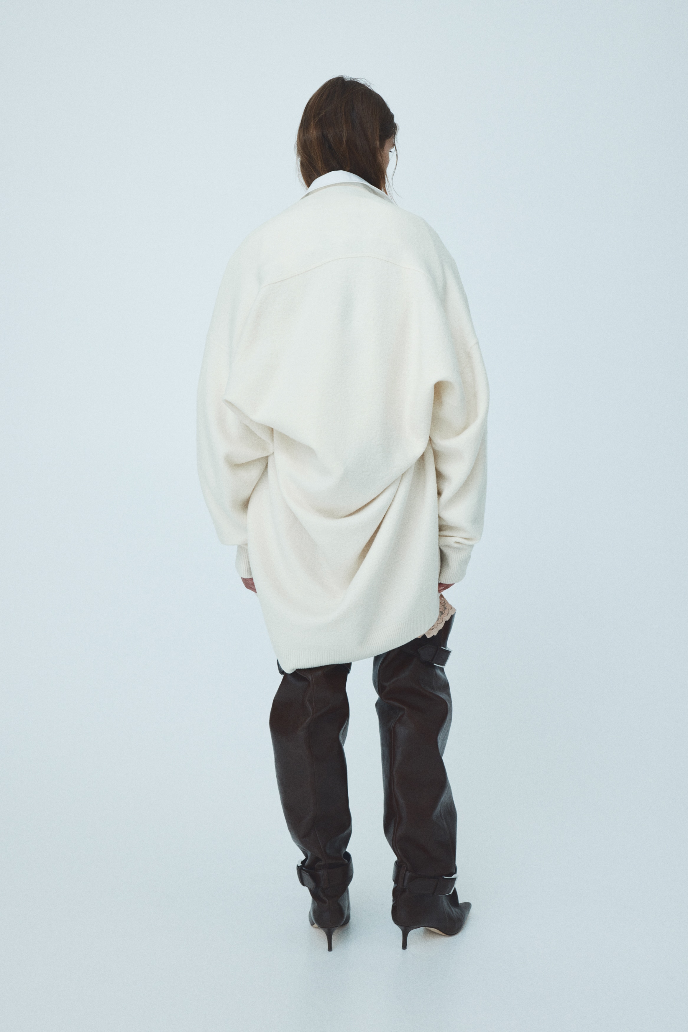 Oversized wool jumper