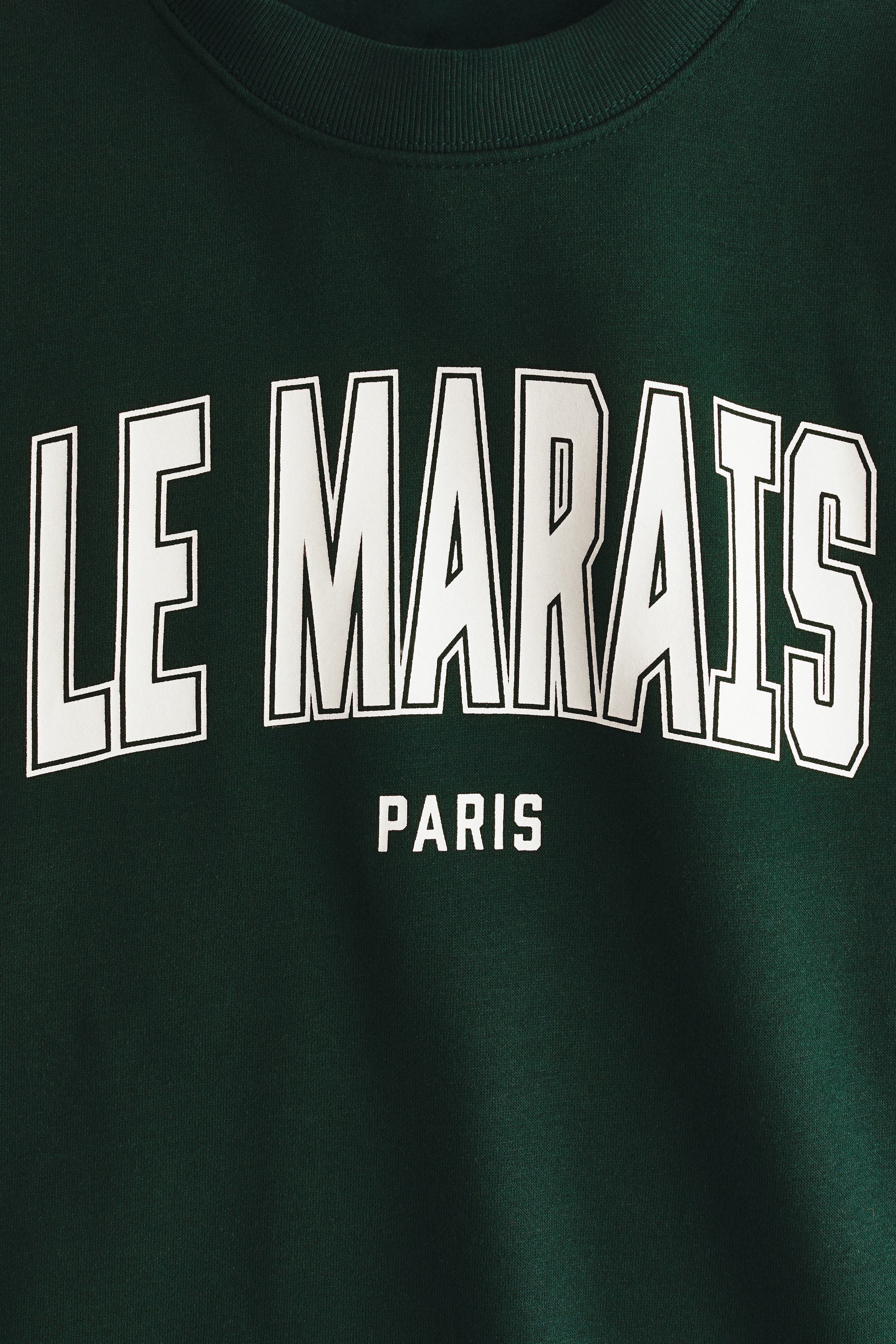 Print-motif sweatshirt