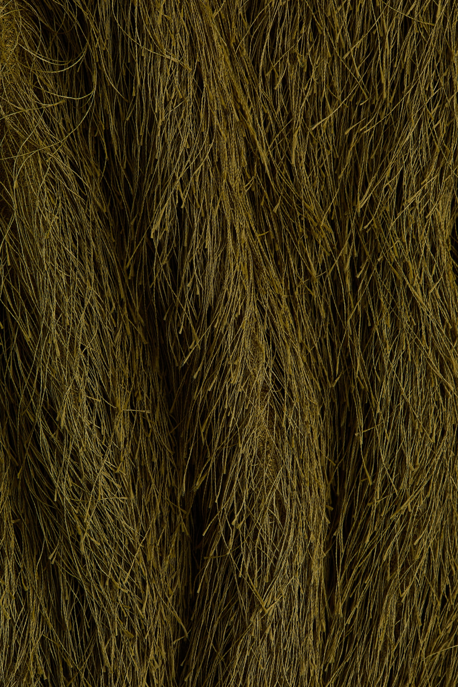 Fringed strappy top - Golden olive/Cream/Black - 3