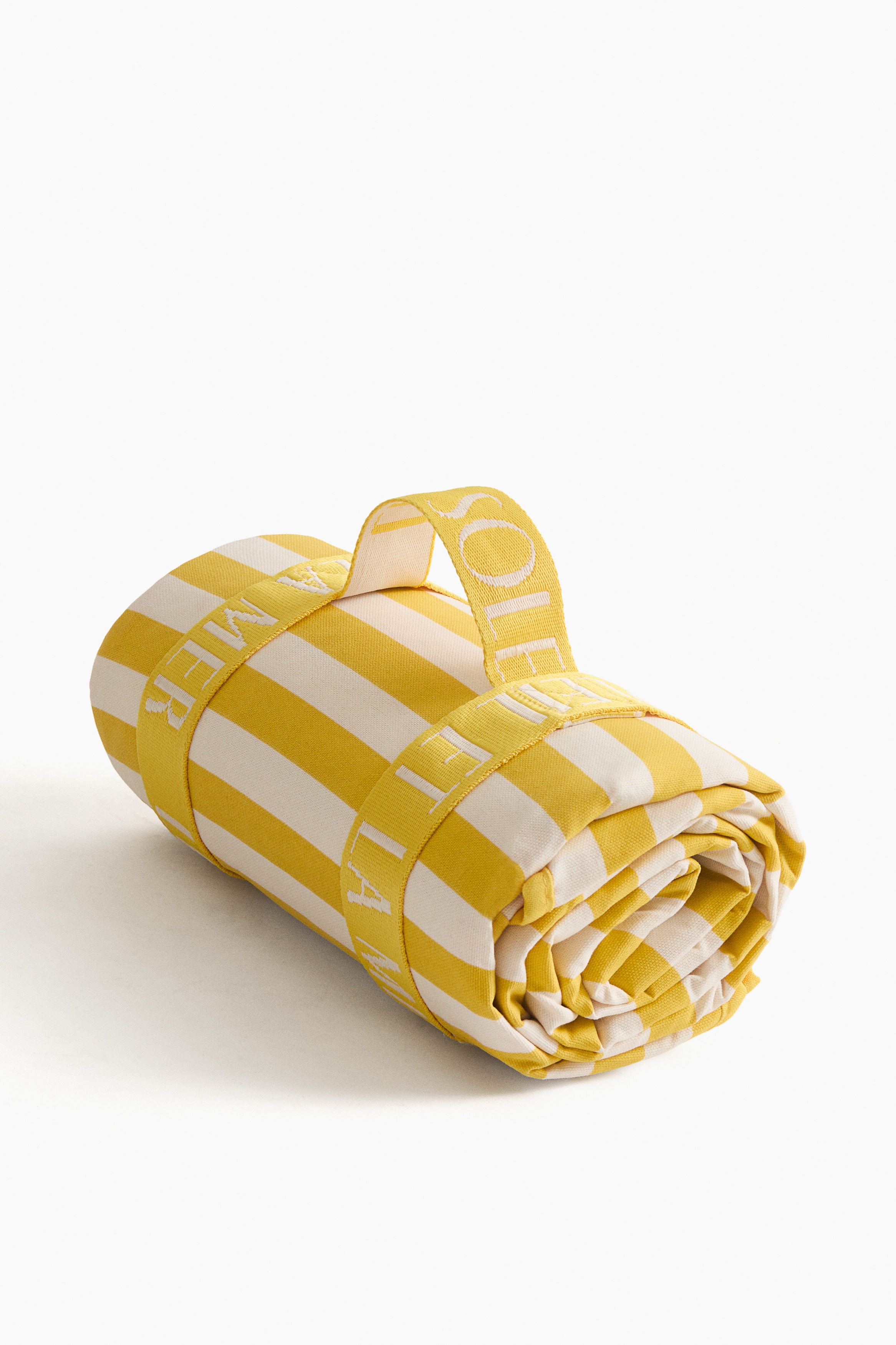 Manta de picnic con diseño a rayas - Amarillo/Rayado/Beige claro/Franjas/Azul/Franjas