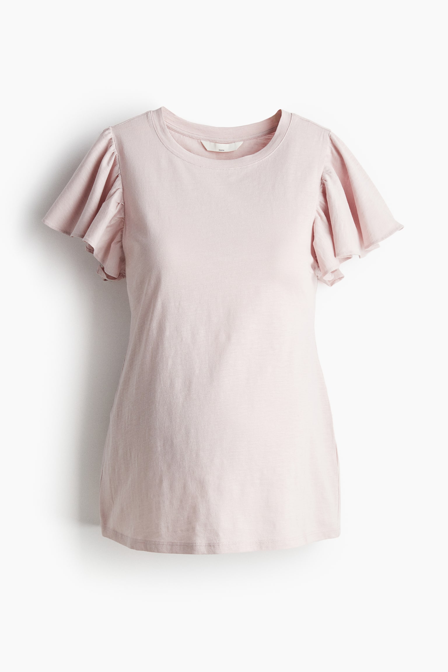 MAMA Butterfly-sleeved top - Light pink - 1