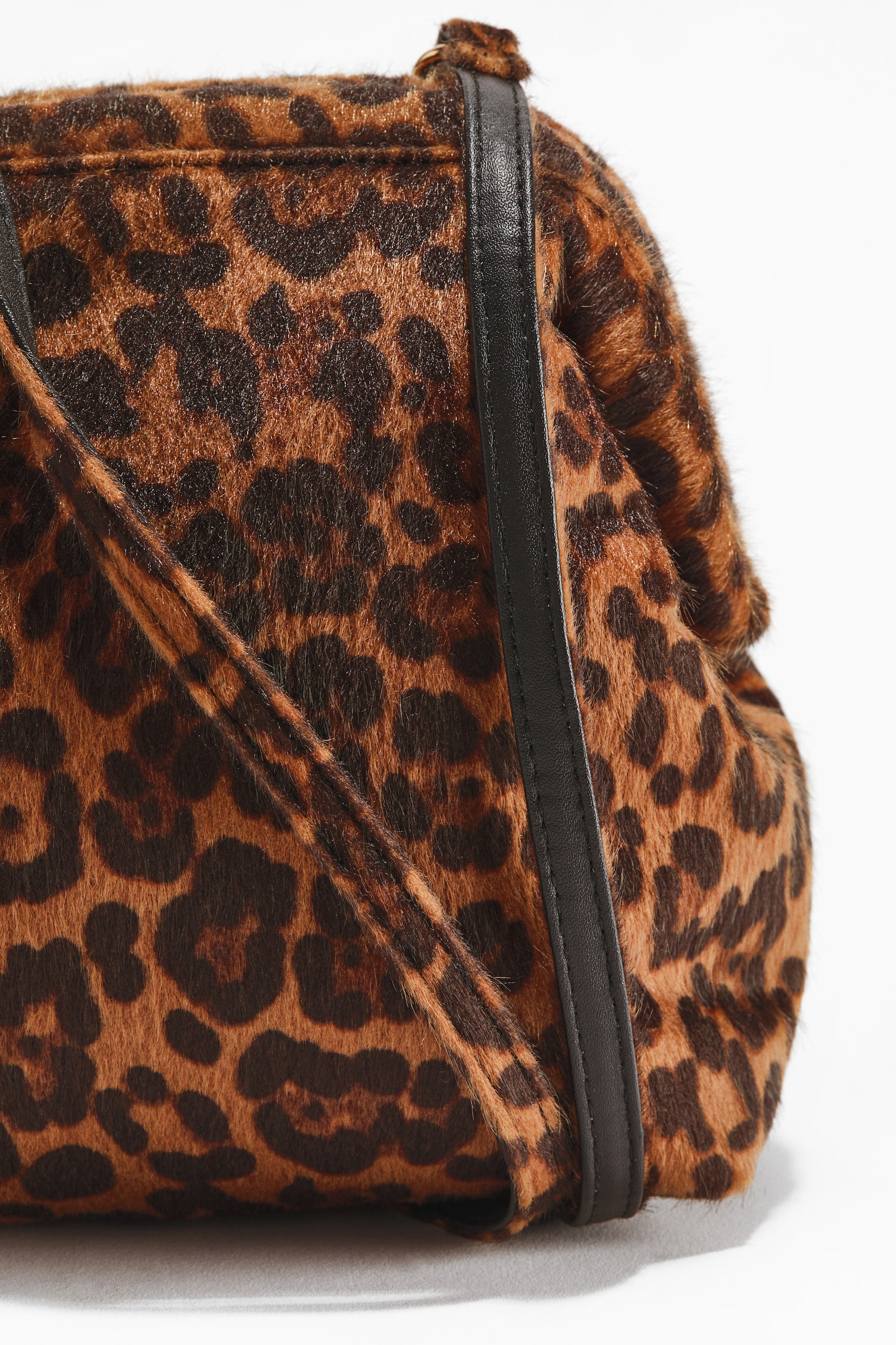 Grotere afbeelding bekijken: Crossbody-tas - Bruin/luipaarddessin - DAMES | H&M NL 4