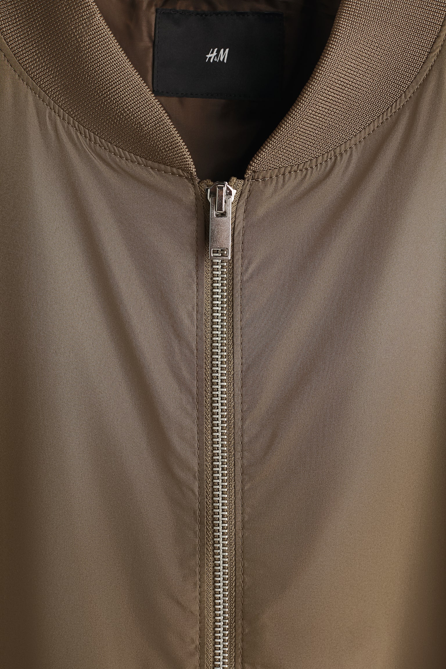 경량 보머 재킷 - Dark beige - 2