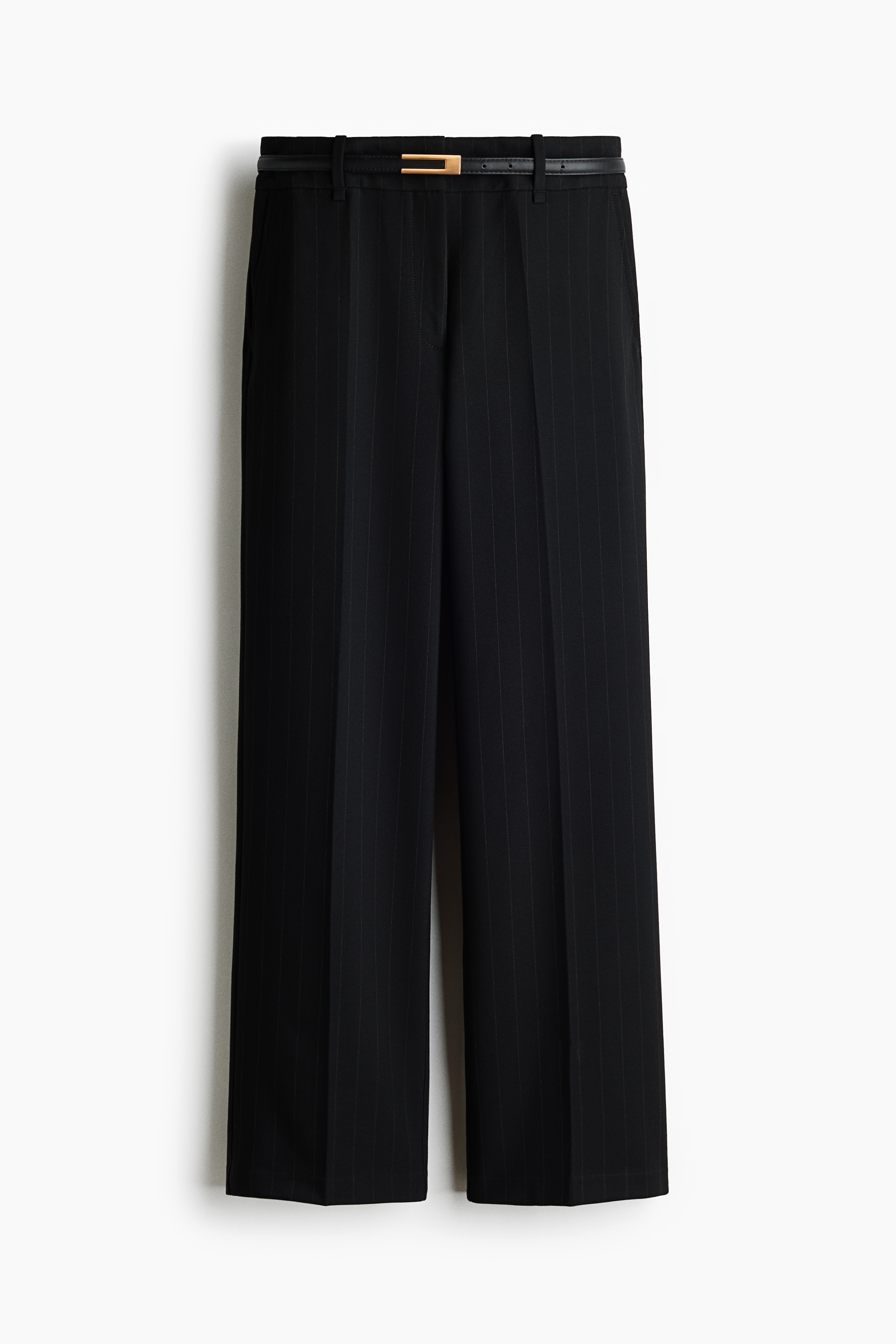Tailored twill trousers - Dark brown/Greige/Dark grey/Dark brown/Mole/Checked/Black