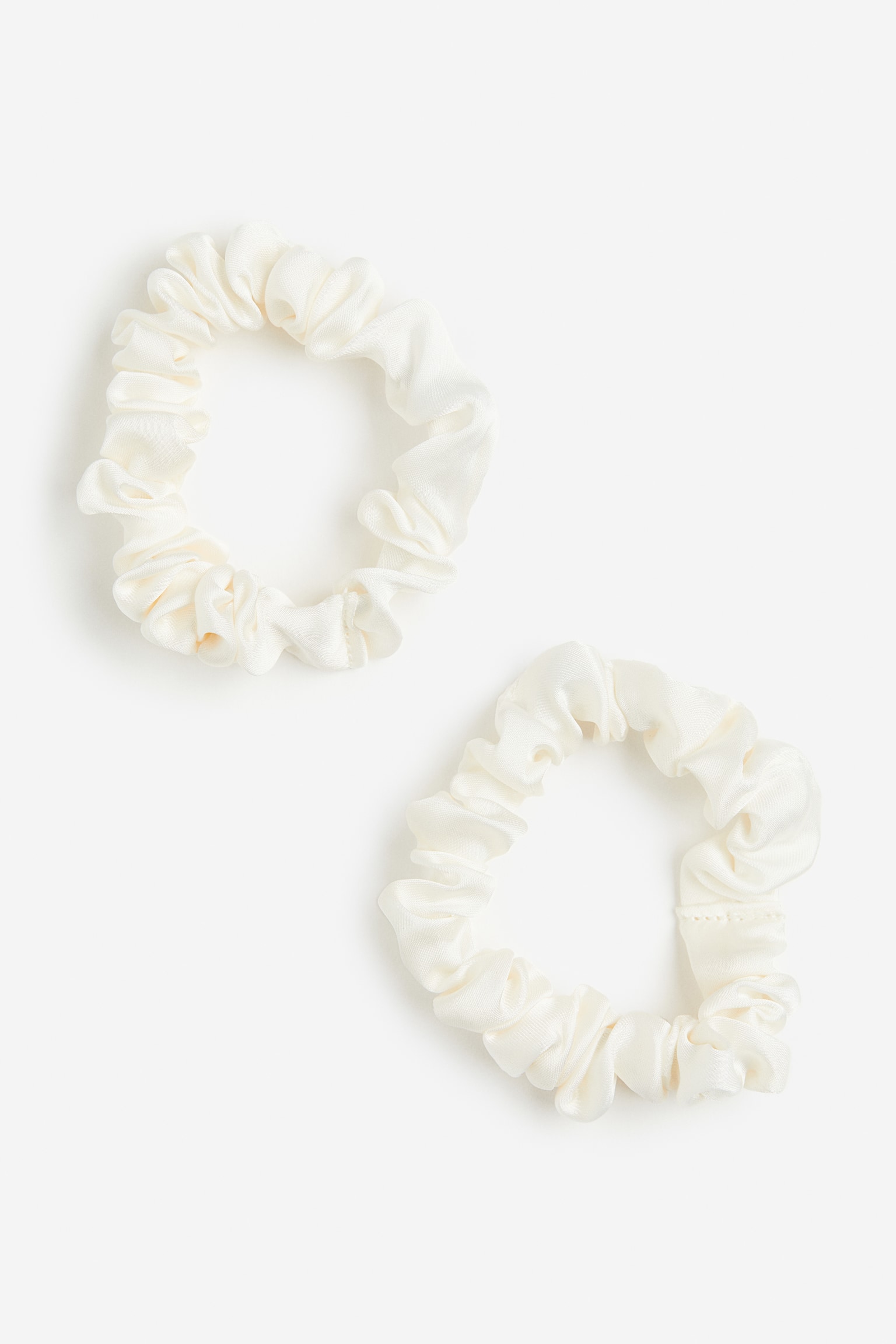2-pack scrunchies - White - 1