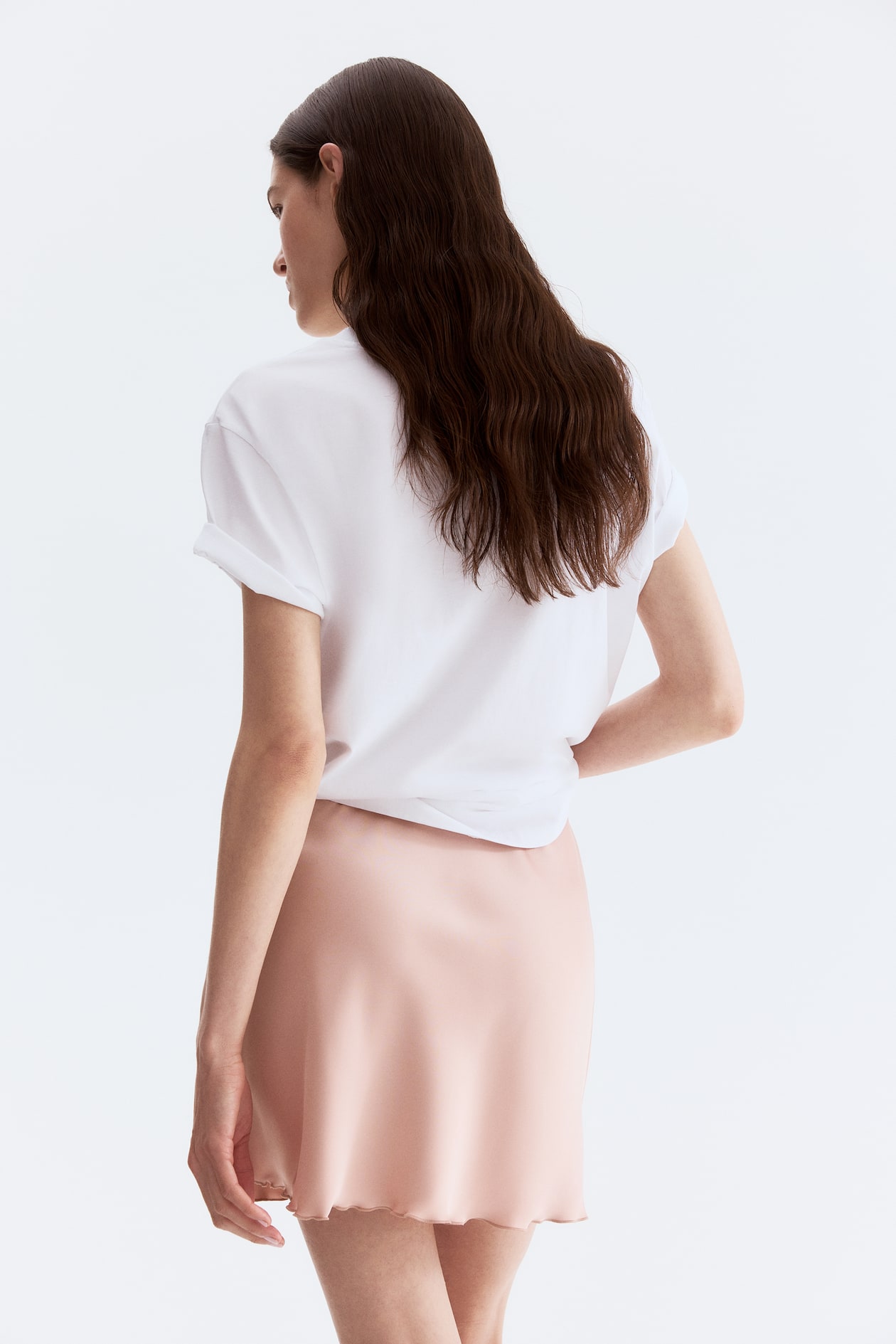 Satin Slip Skirt - image 3