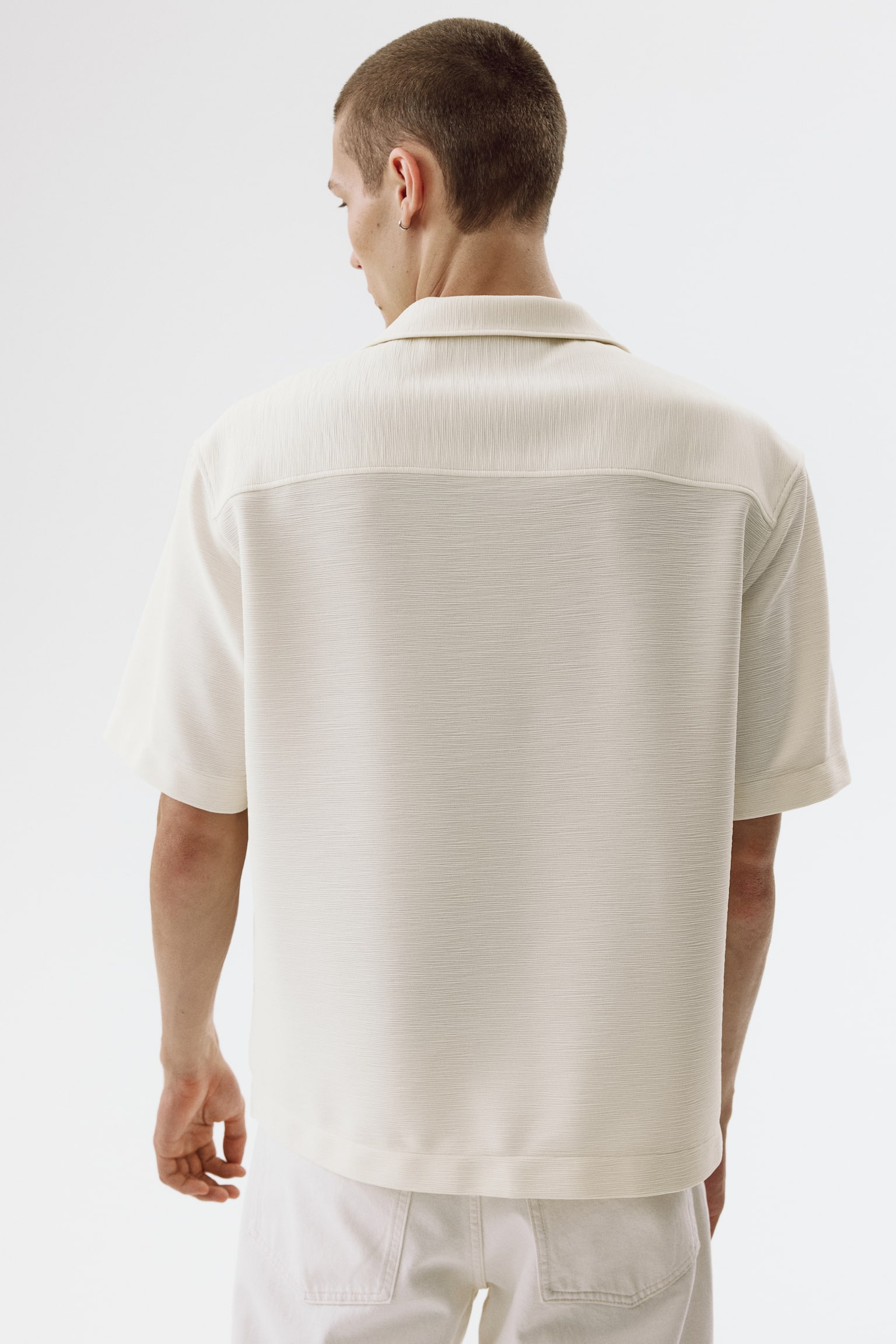 ルーズフィット リゾートシャツ - 5