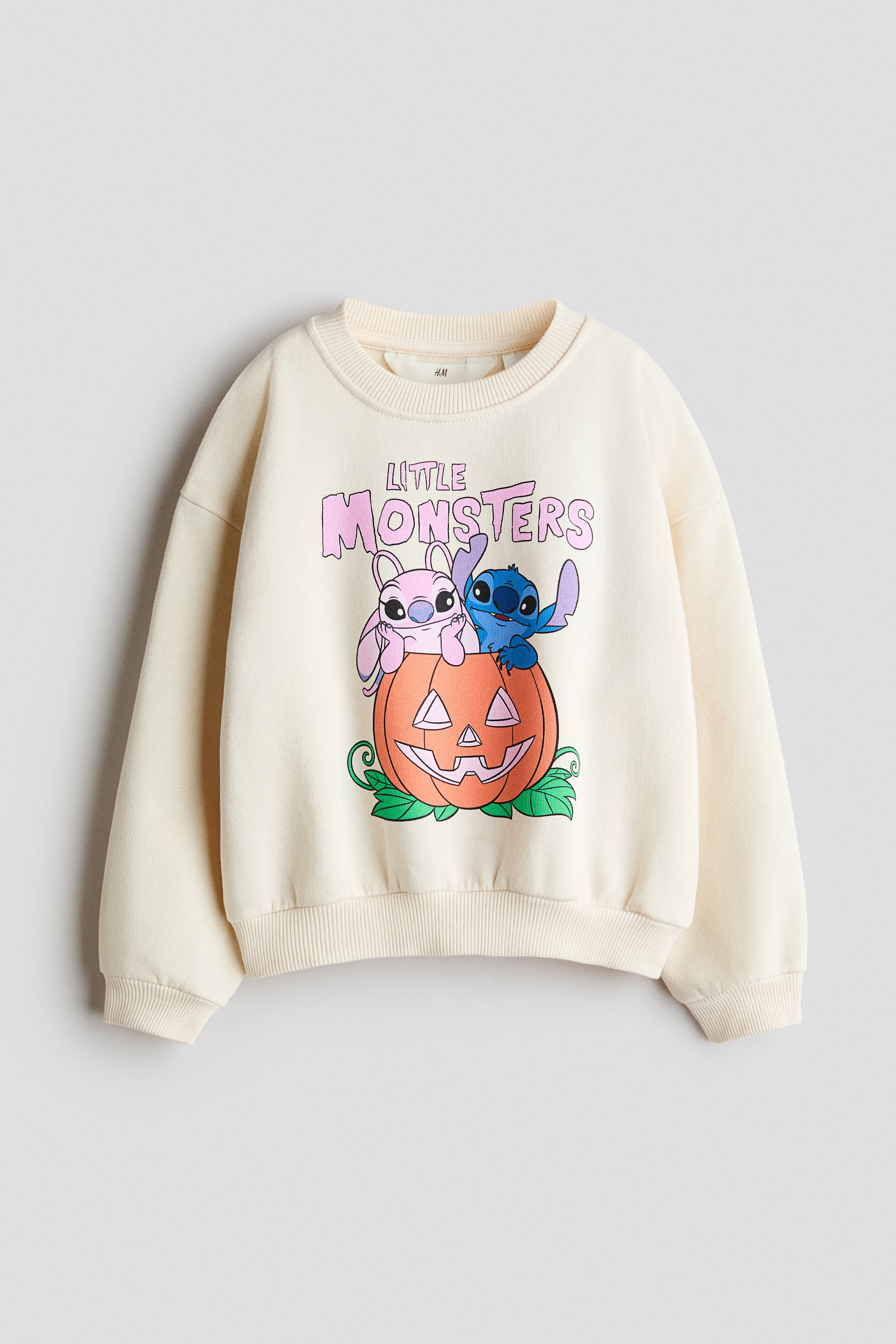 Felpa oversize con stampaModello