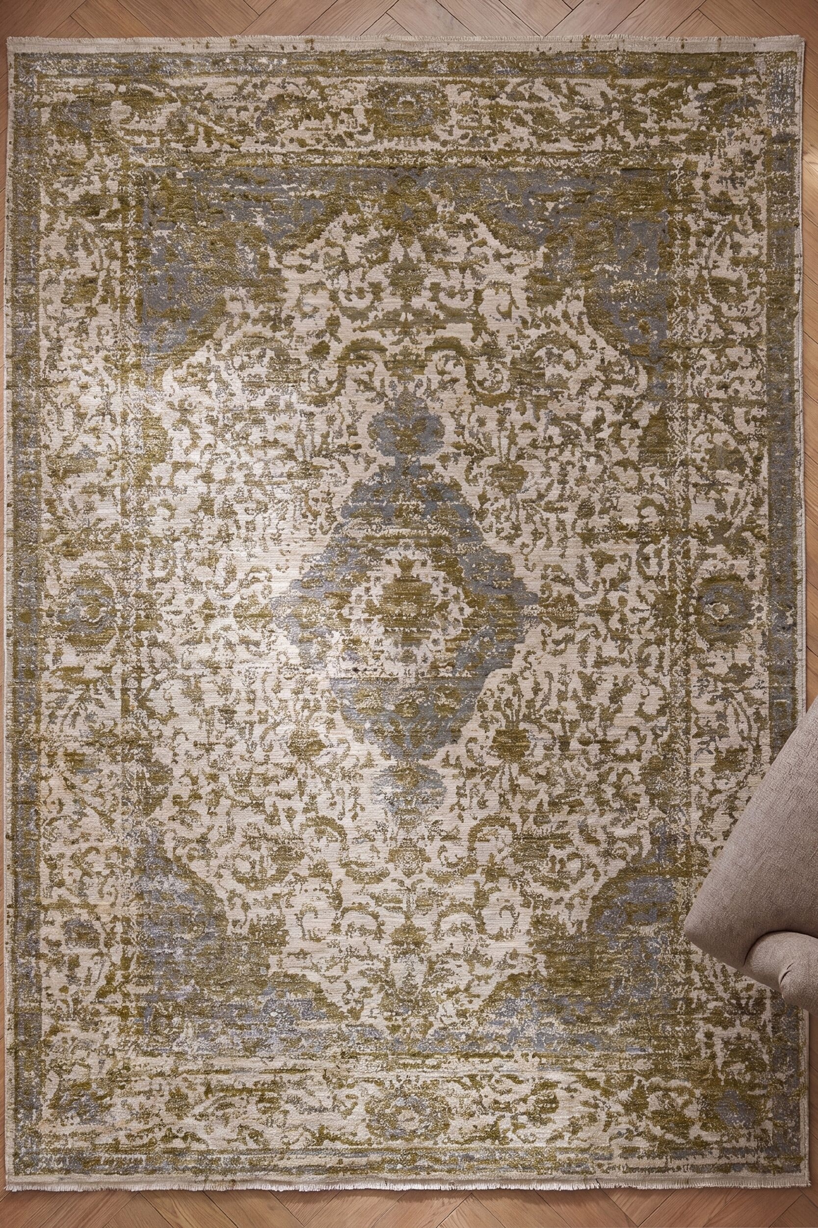 Cordelia Tapete Vintage - Zielony