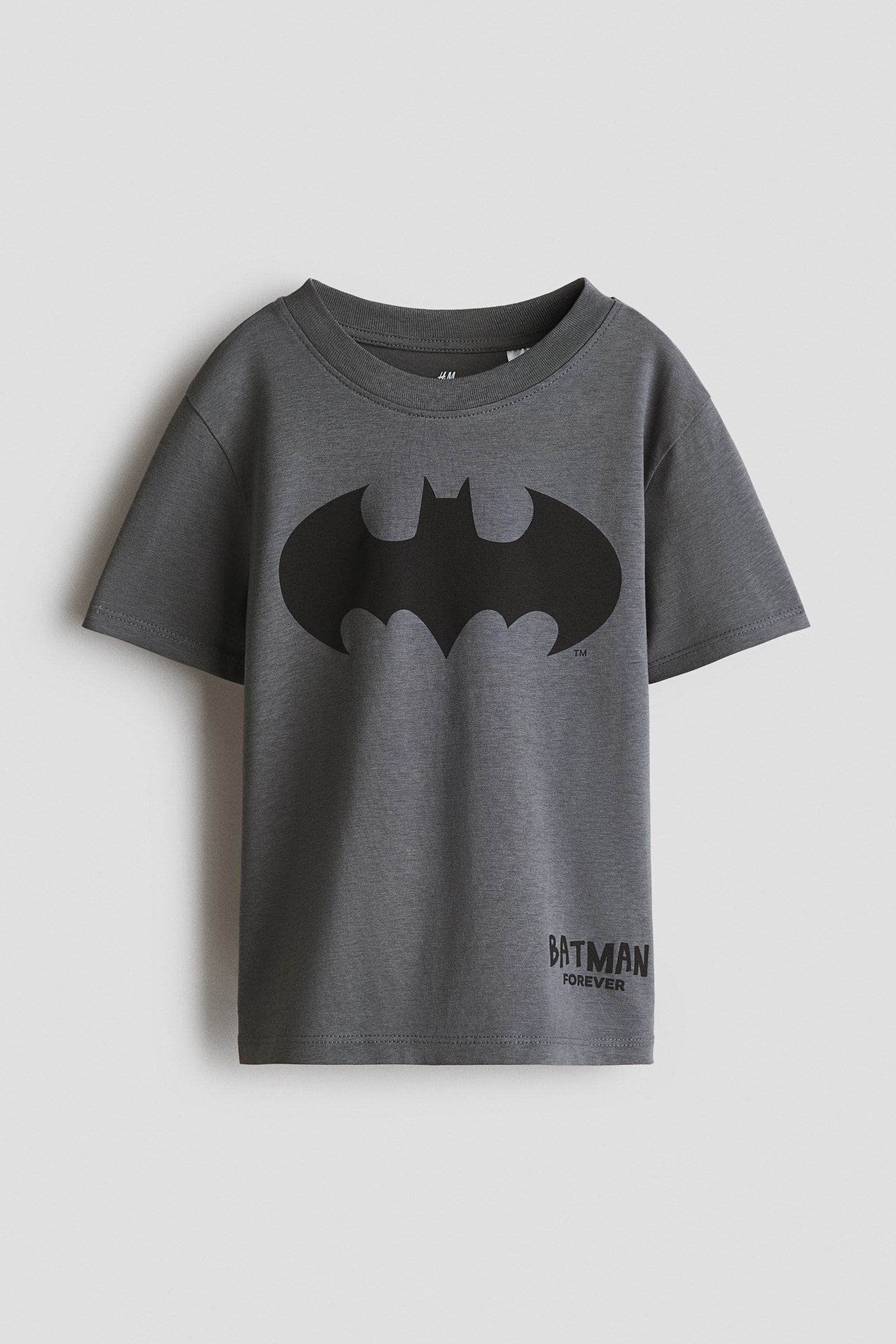Printed cotton T-shirt - Dark grey/Batman/Red/Spider-Man/Red/Cars/White/Minecraft