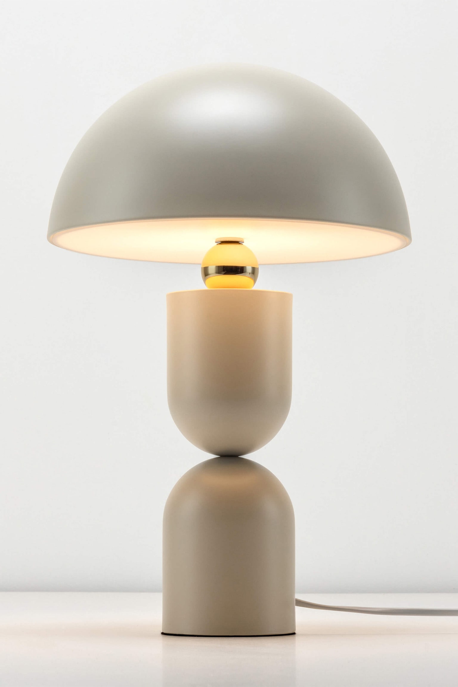 Mushroom Table Lamp - Sand - 5