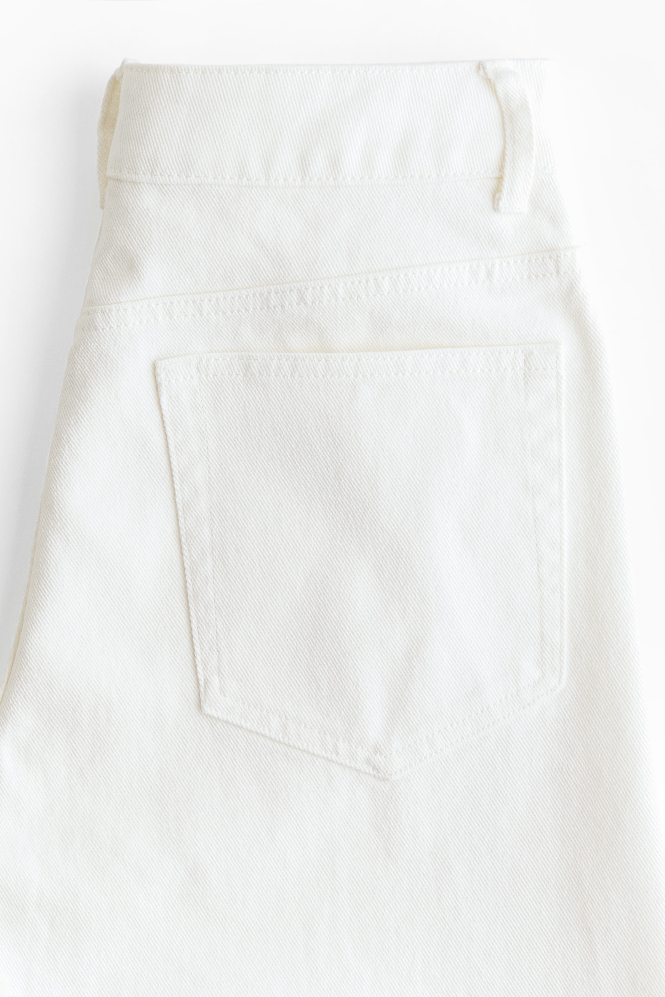 Eyelet-Embroidered Jeans