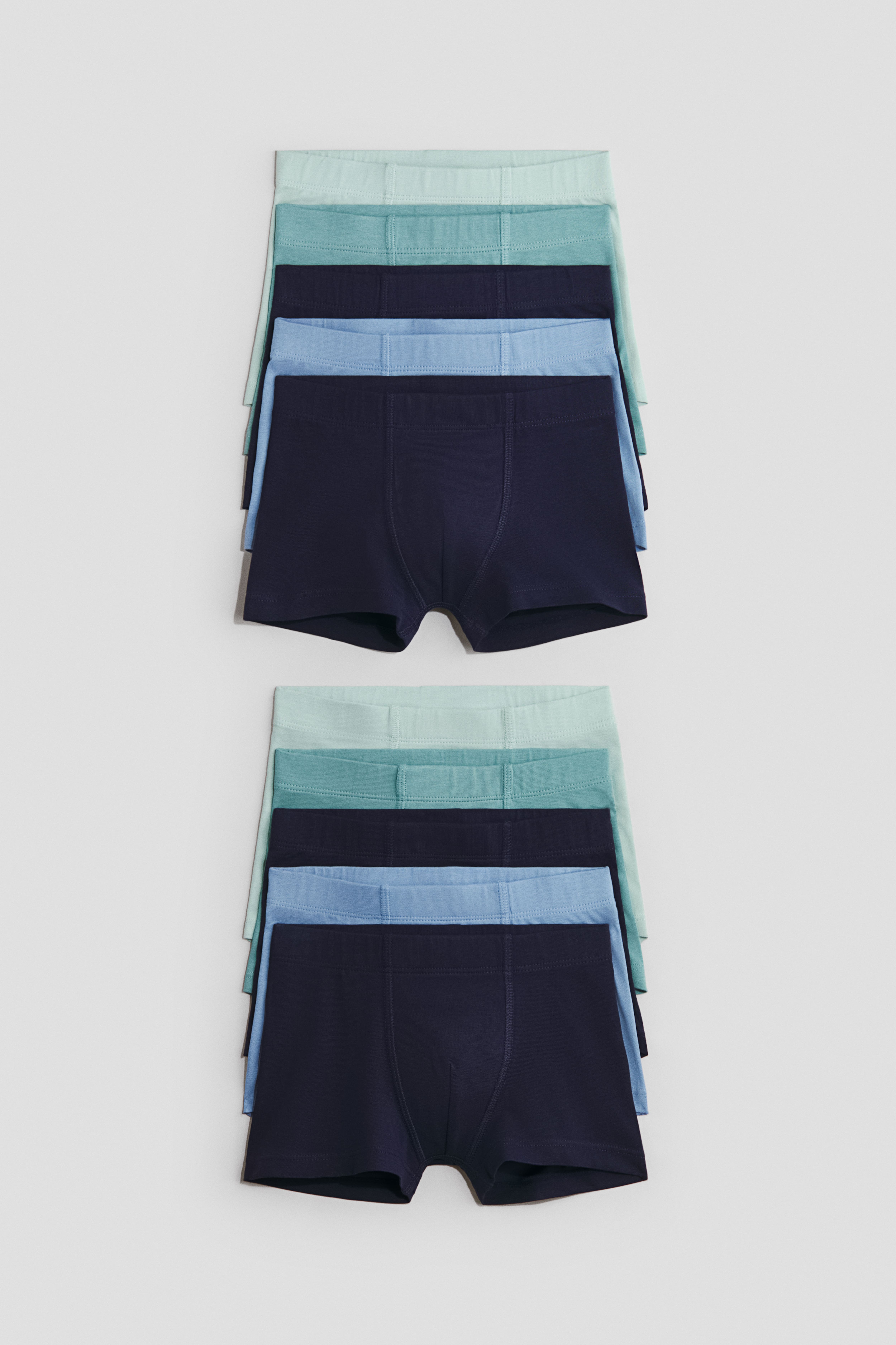10-Pack Cotton Boxer Briefs
