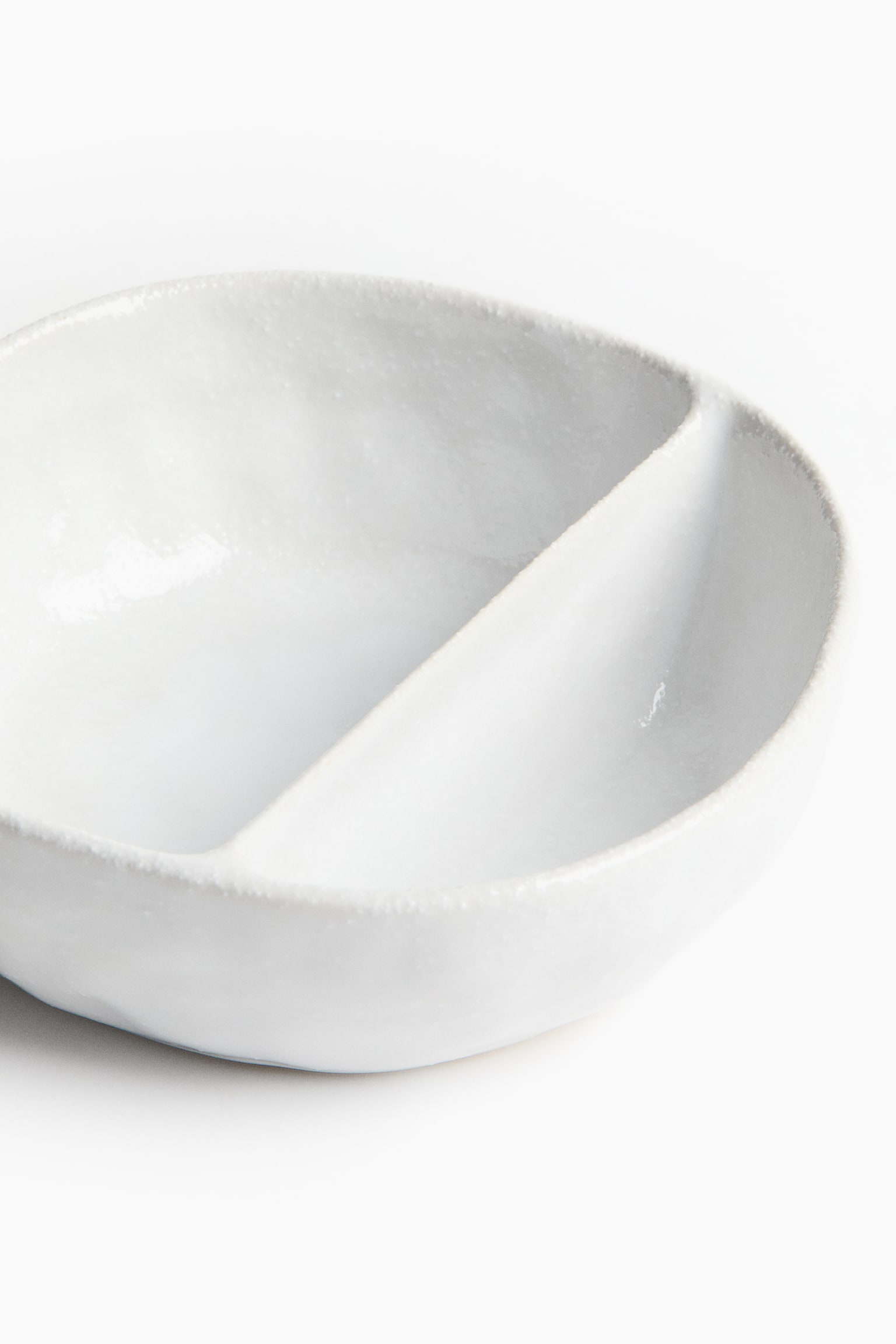 Speckled serving bowl - White - 4