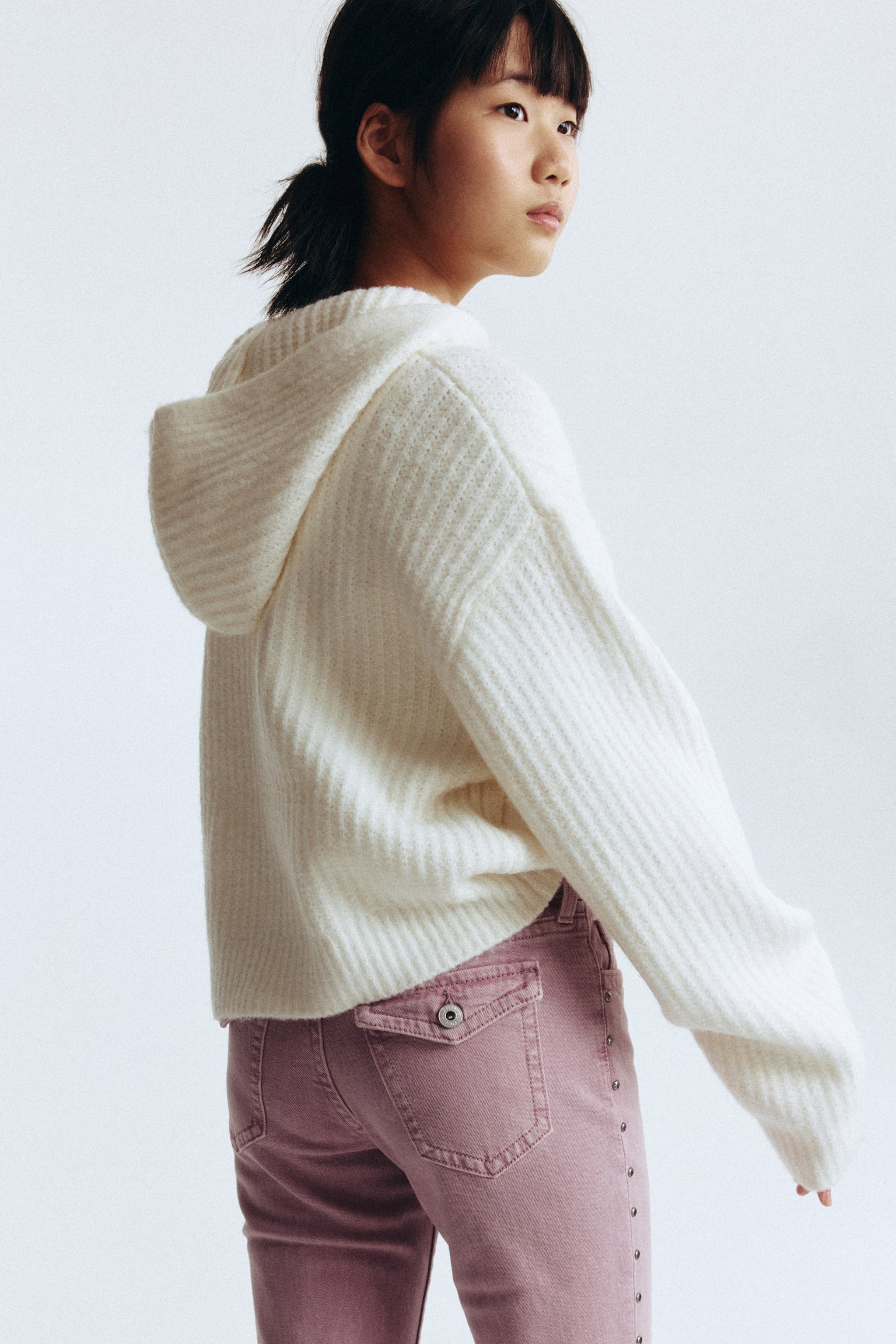 Flared Leg Low Jeans - Washed denim pink/Denim blue/Light pink/Denim grey/Light denim grey/Light denim blue - 3