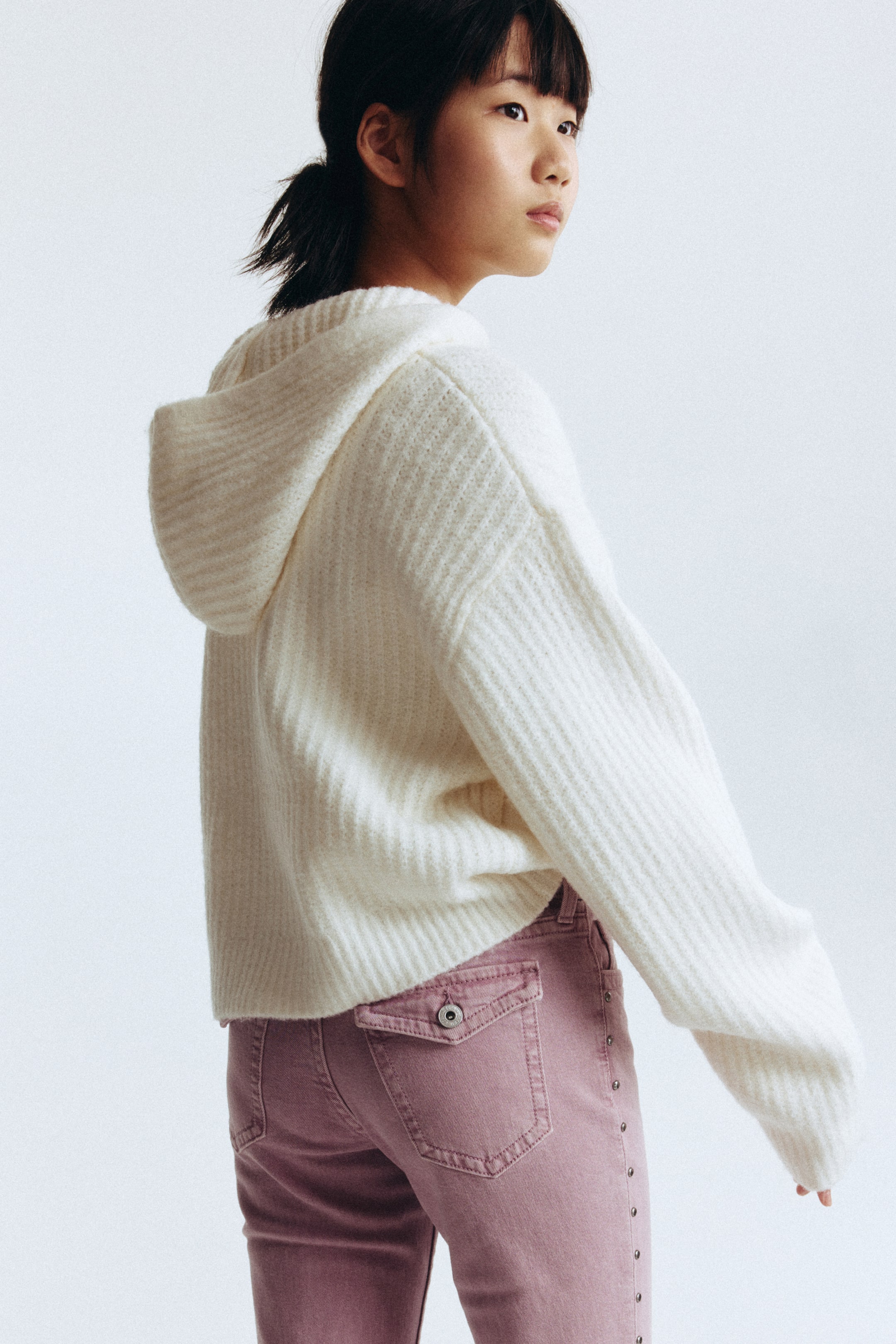 Büyük resmi görüntüle: Flared Leg Low Jeans - Soluk kot pembesi - ÇOCUK | H&M TR 3