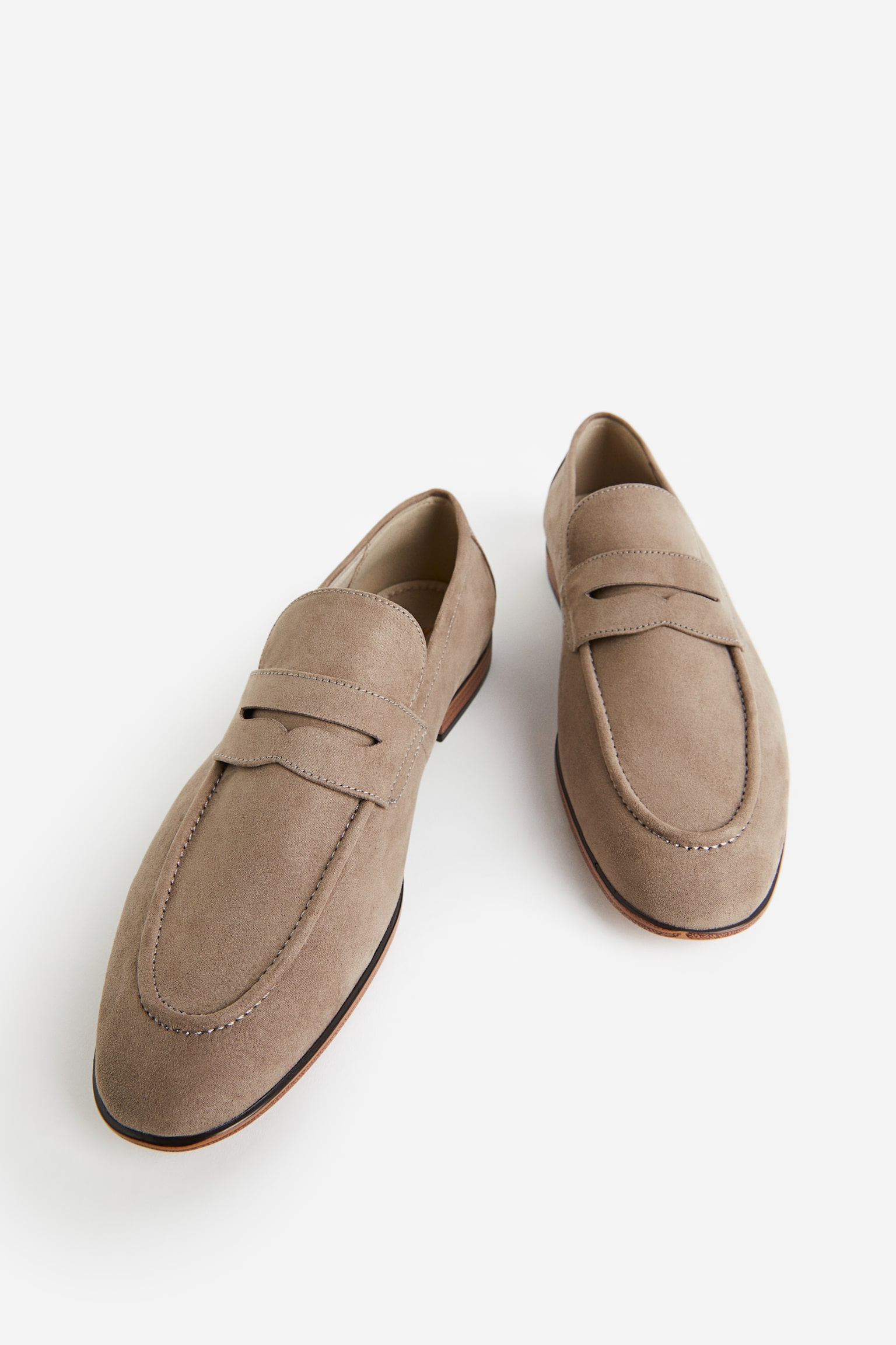 Loafers - Dark beige/Black - 2