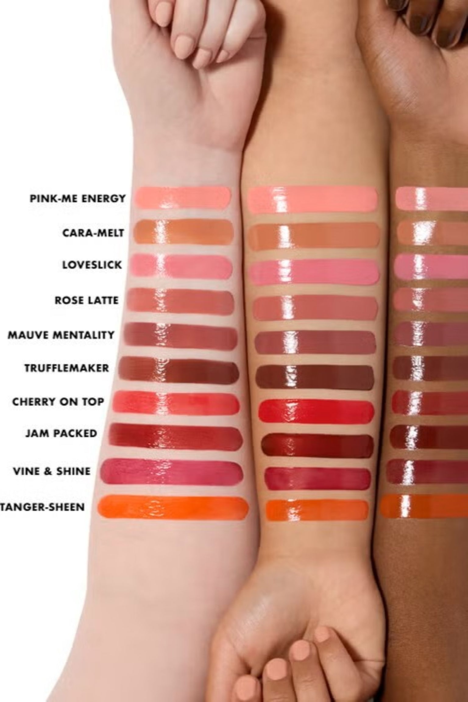 Glow Reviver Lip Oil Stick - Cherry On Top/Mauve Mentality/Pink-me Energy/Loveslick/Cara-melt/Jam Packed/Rose Latte/Tanger-sheen/Trufflemaker/Vine & Shine - 5