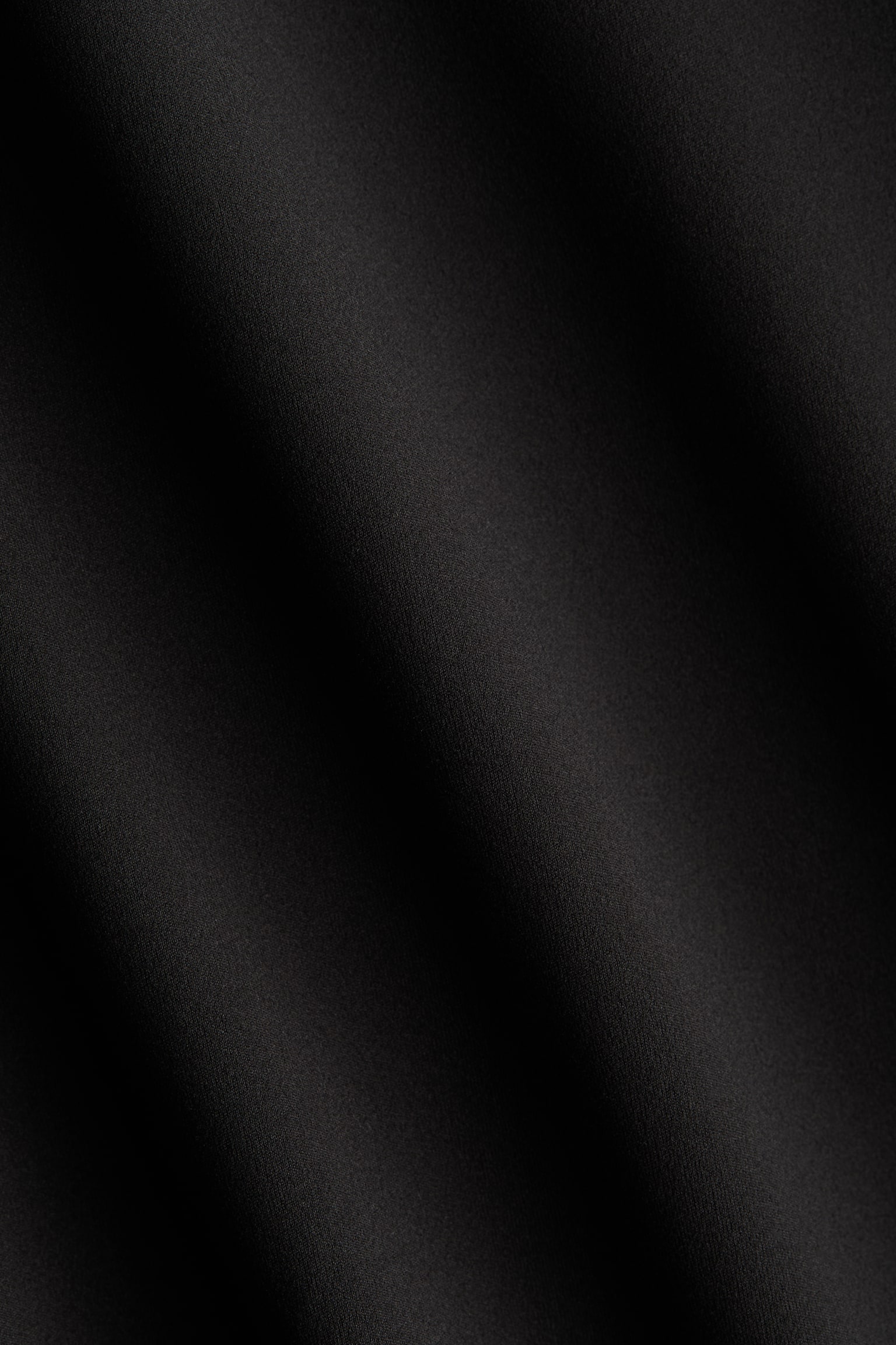Женские широкие брюки H&M из эластичной ткани, цвет: Чёрный — фото 8