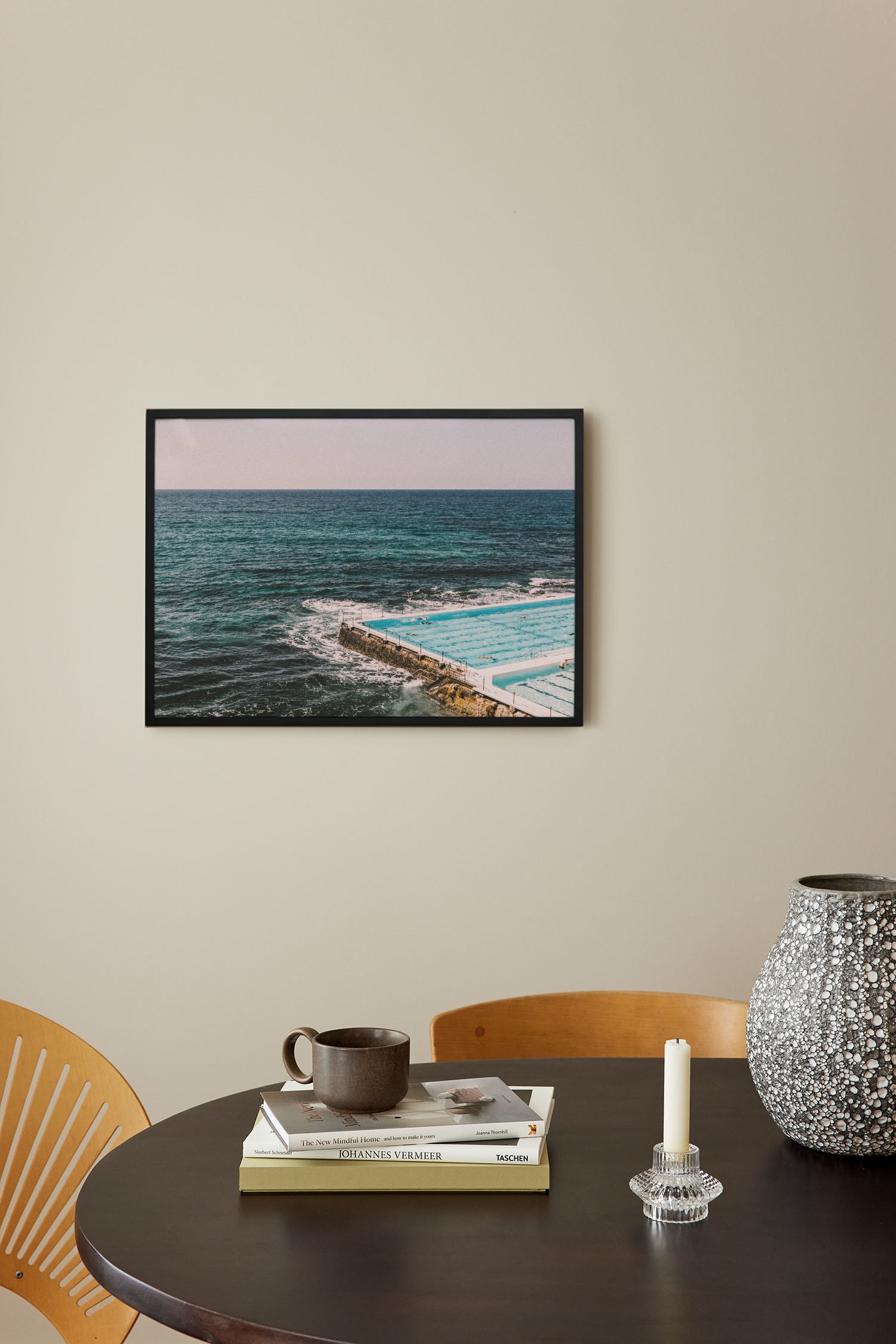 Bondi Beach Ocean Pool Plakat - Blå