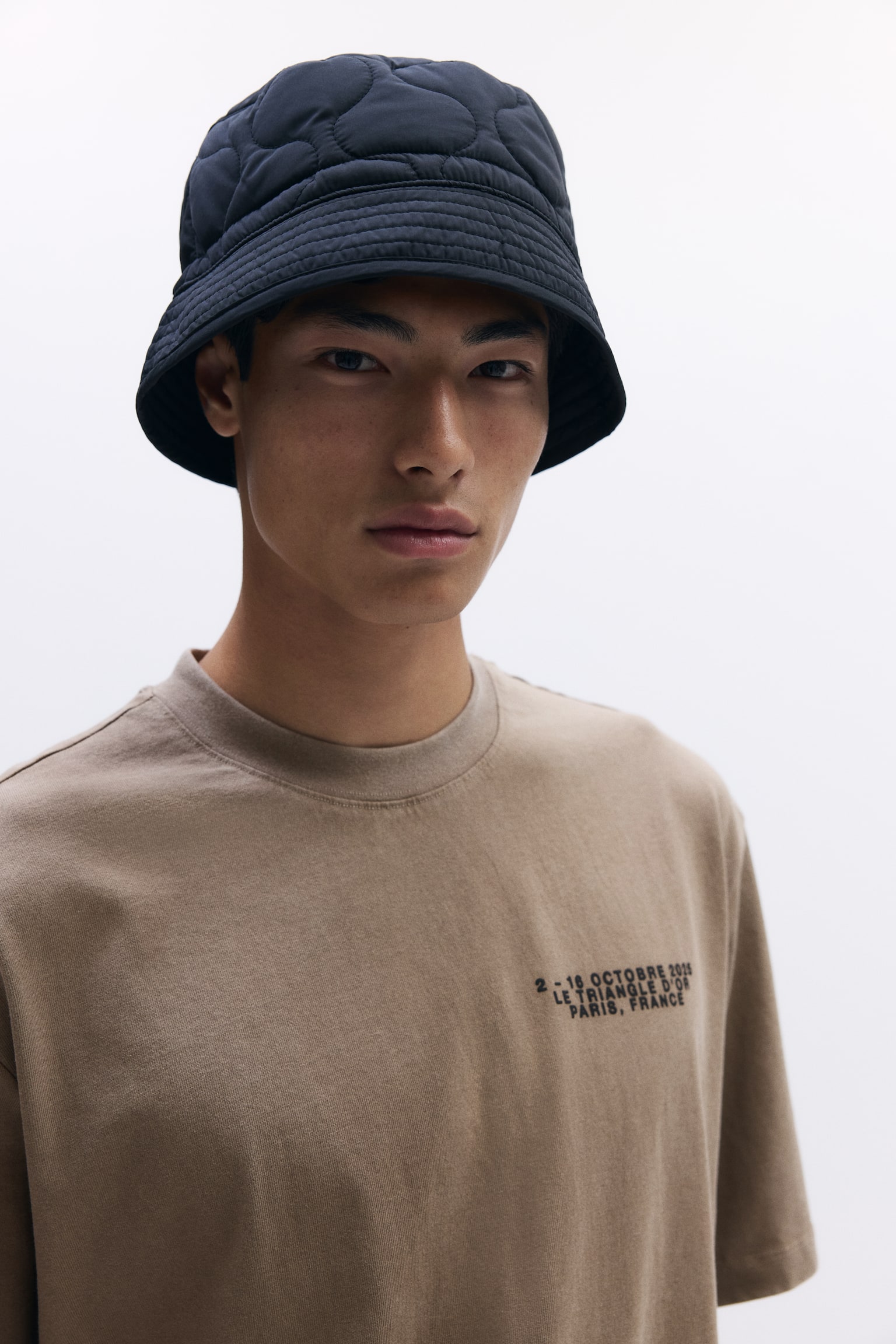 Áo thun kiểu bạc màu Loose Fit - Màu be đậm/Le Triangle d'Or/Màu đen/Triangle d'Or - 6