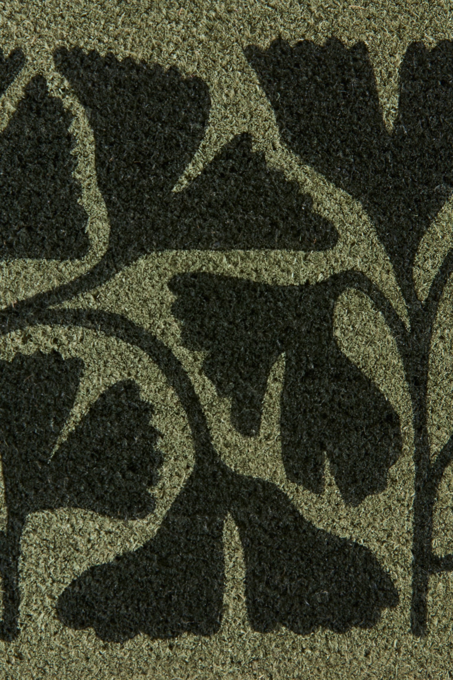 Printed coir doormat - Green/Flowers/Brown/diamond pattern/Beige/Flowers - 3