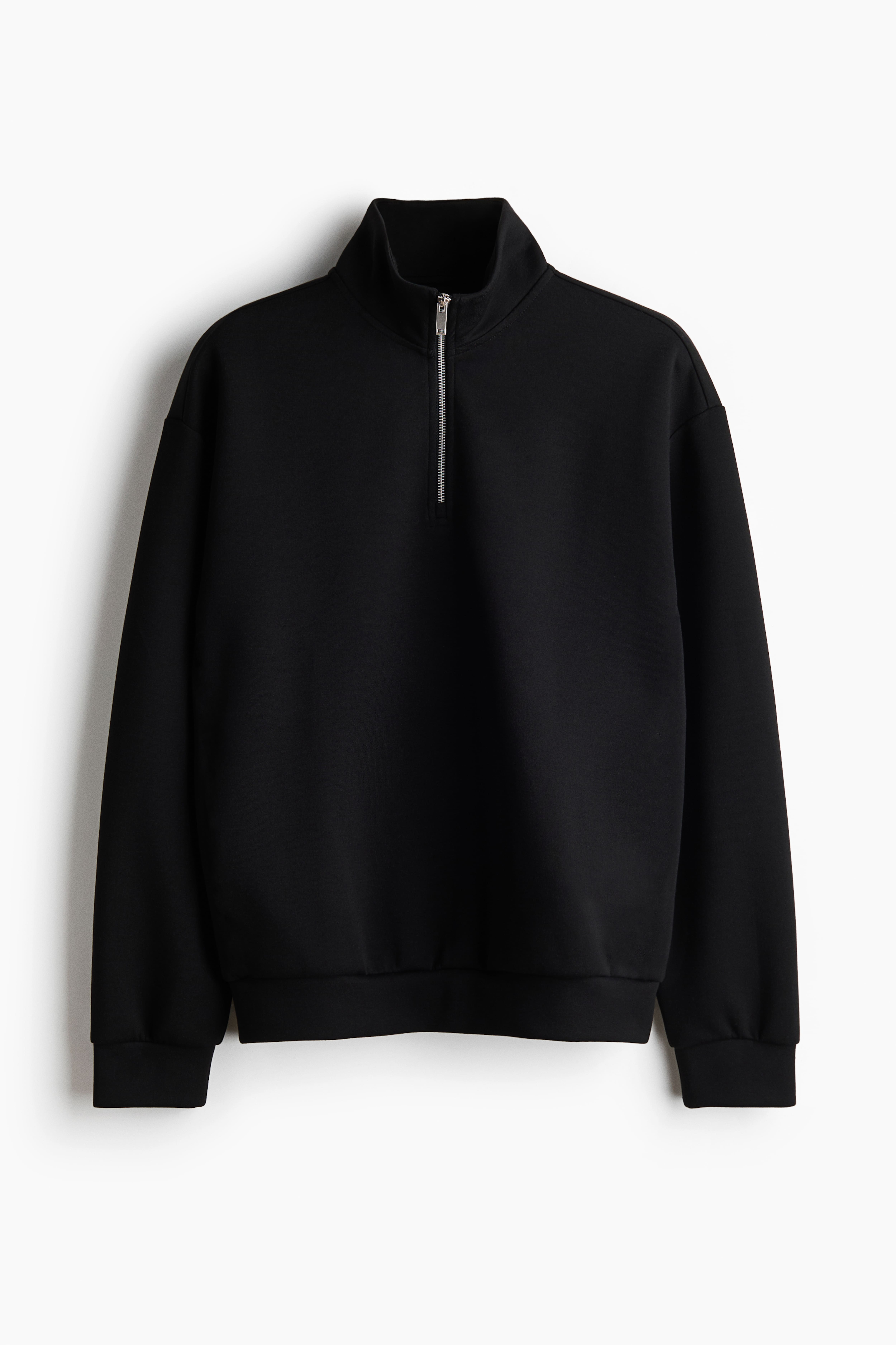 Relaxed-Fit Half-Zip Sweatshirt