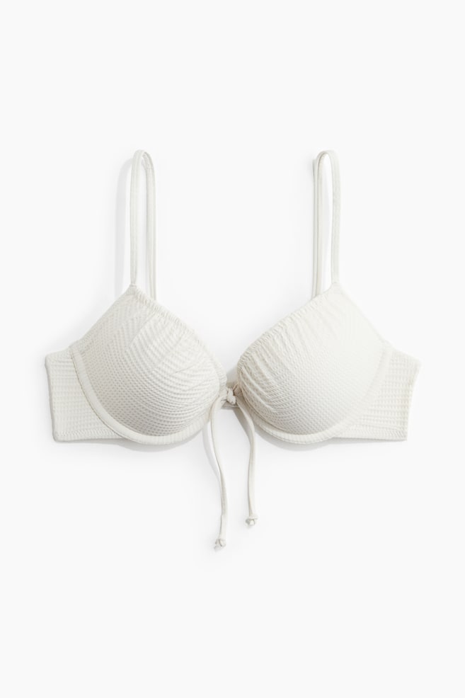 Push-up bikini top - White - 1