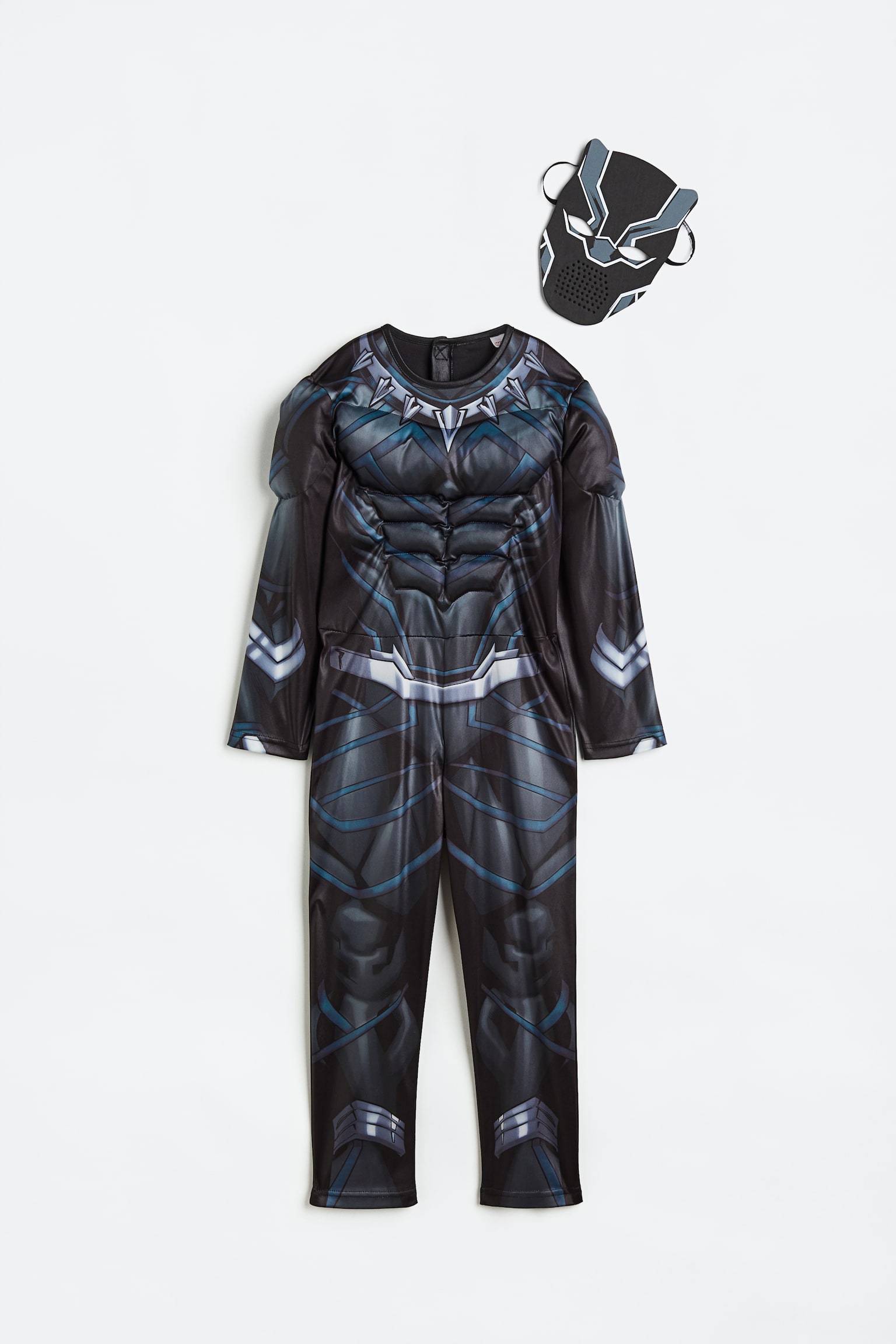 Print Fancy Dress Costume - Black/Black Panther/Red/Iron Man/White/Toy Story - 1