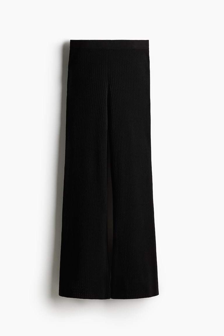Pantalone od pletiva rupičastog boda