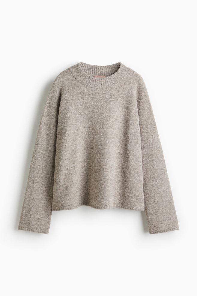 Pullover - Beige mélange/Grigio mélange/Rosa cipria - 1