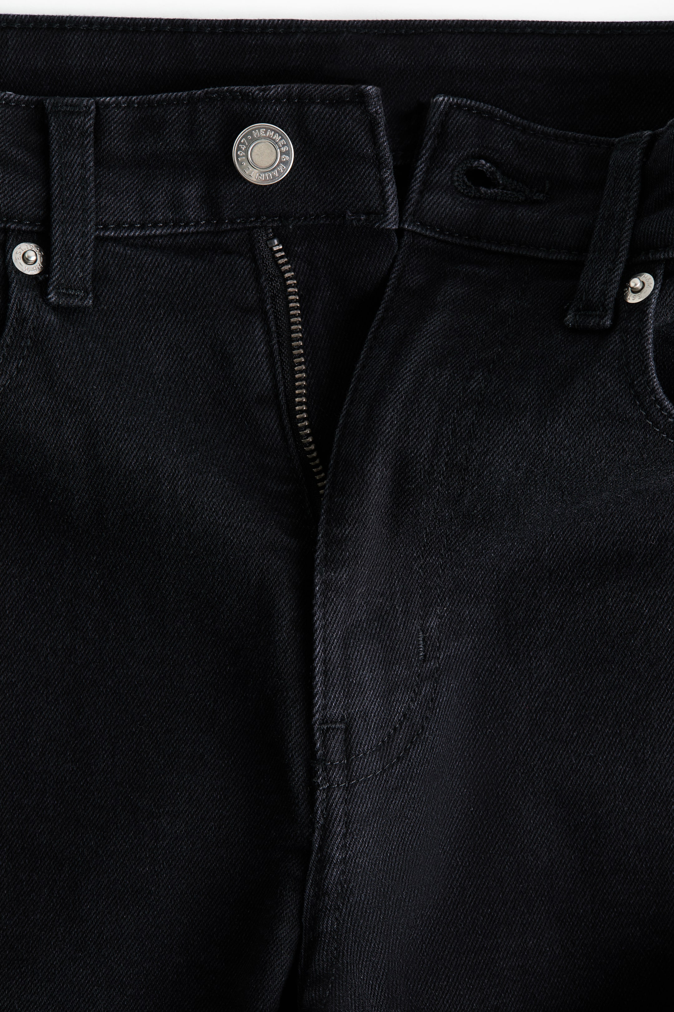 View larger image: Skinny High Jeans - Denim black - Ladies | H&M IN 6