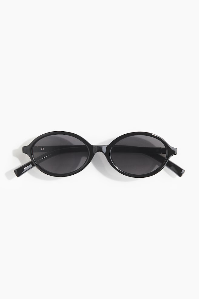 Oval sunglasses - Black/Orange/Tortoiseshell pattern/Brown/Tortoiseshell-patterned/Burgundy/Beige/Tortoiseshell pattern - 1