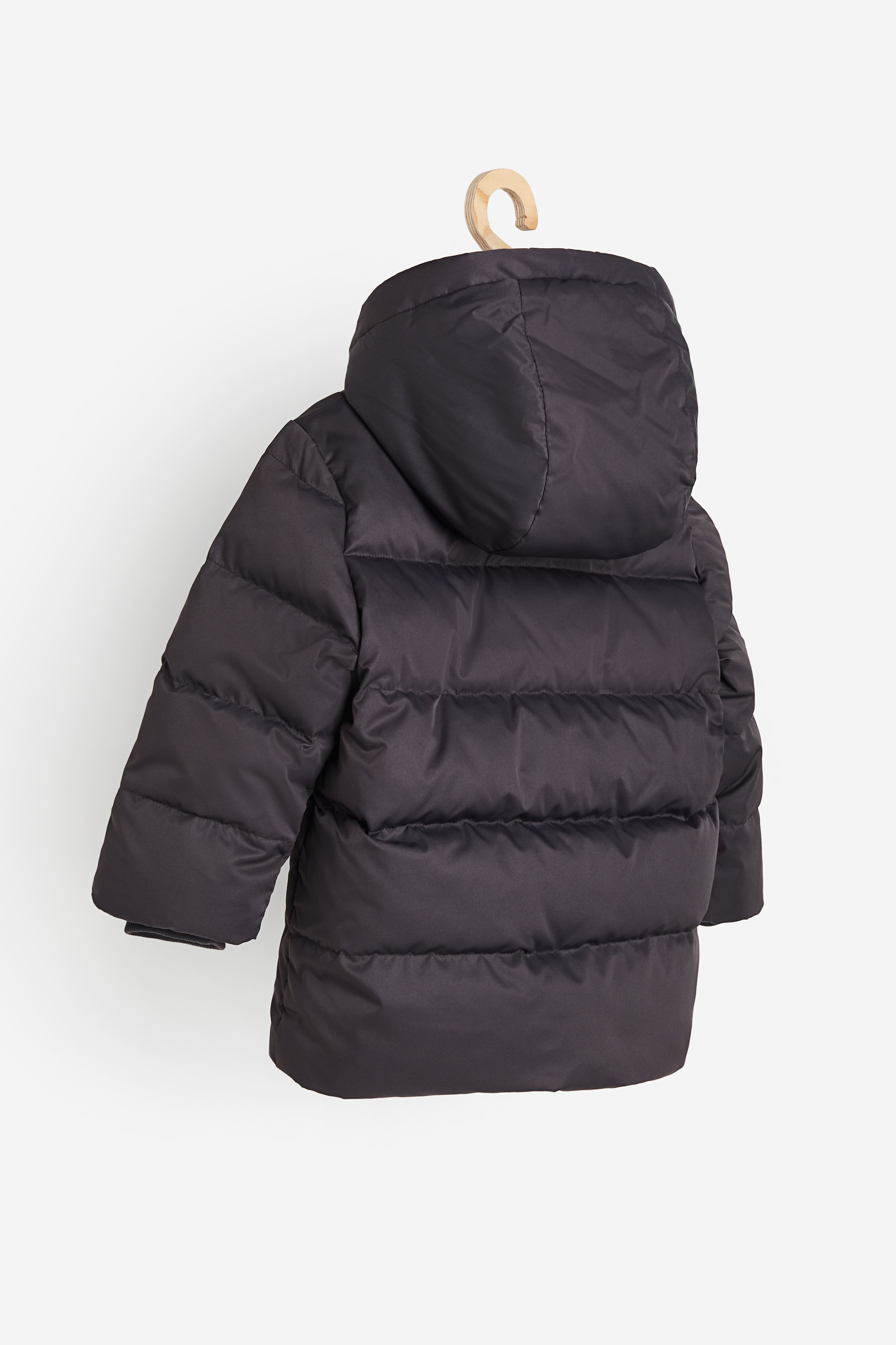 Down jacket Black Kids H M GB