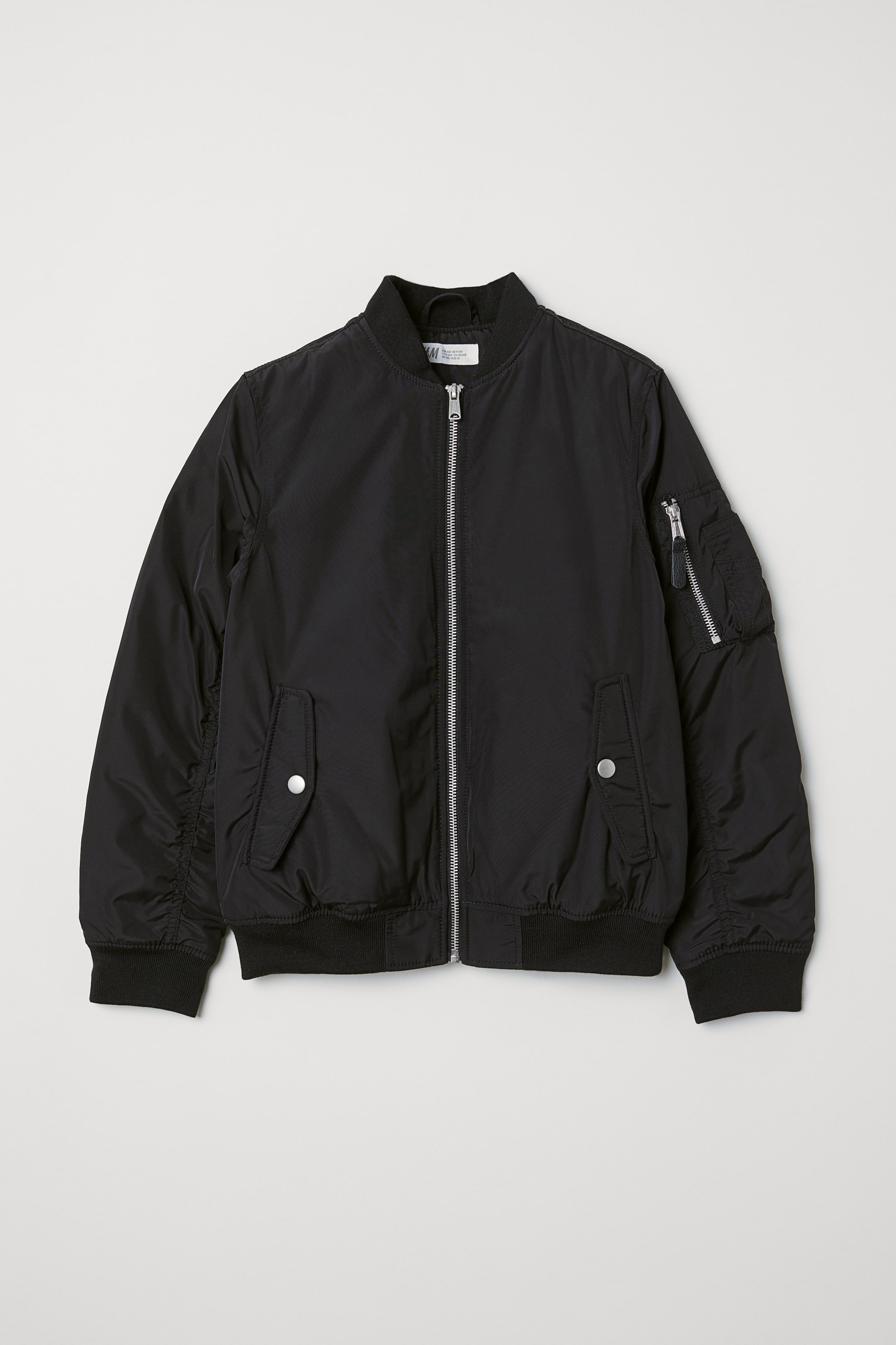 Padded bomber jacket