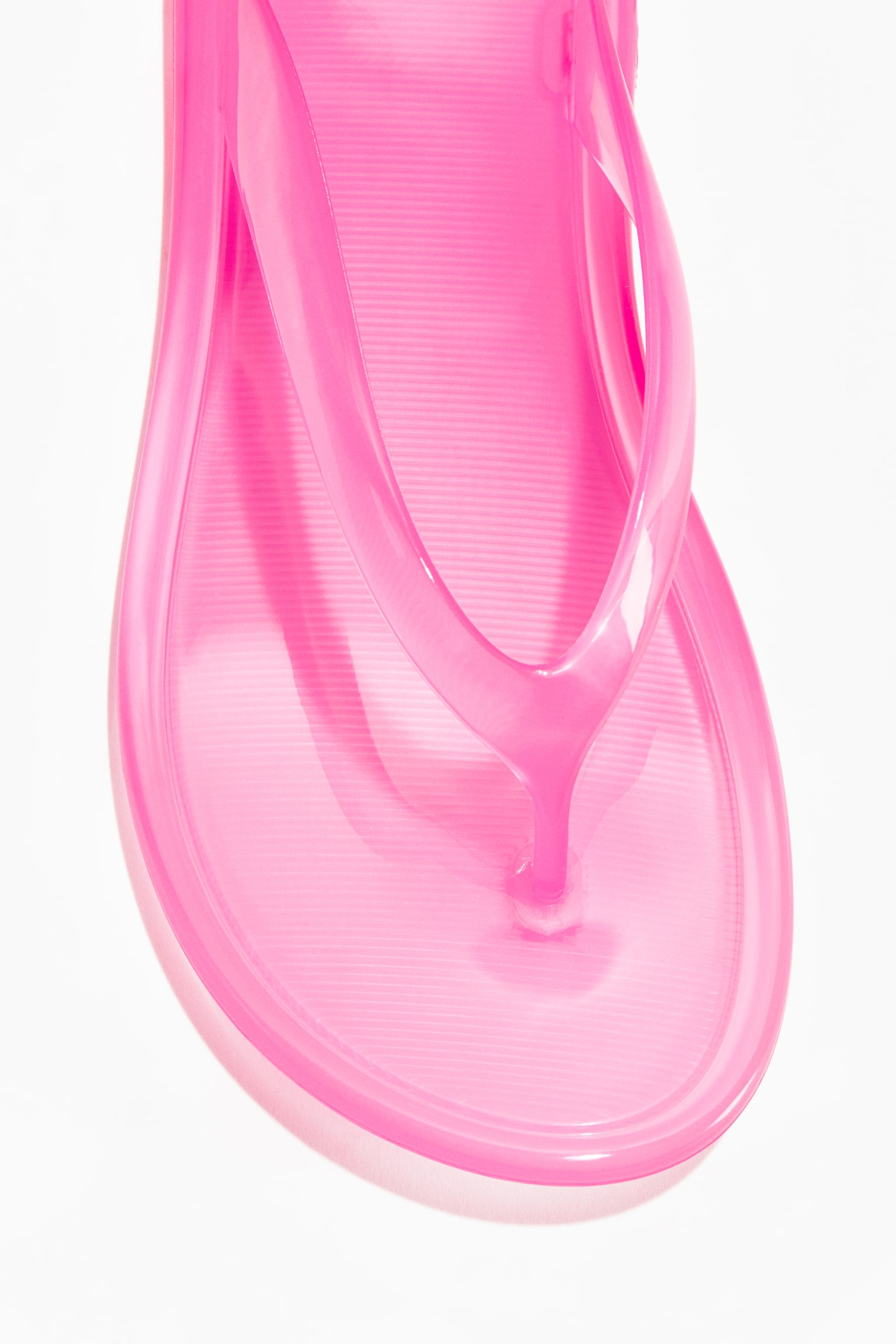 Sandalias semitransparentes - Rosa intenso/Caoba/Verde oscuro/Transparente - 1